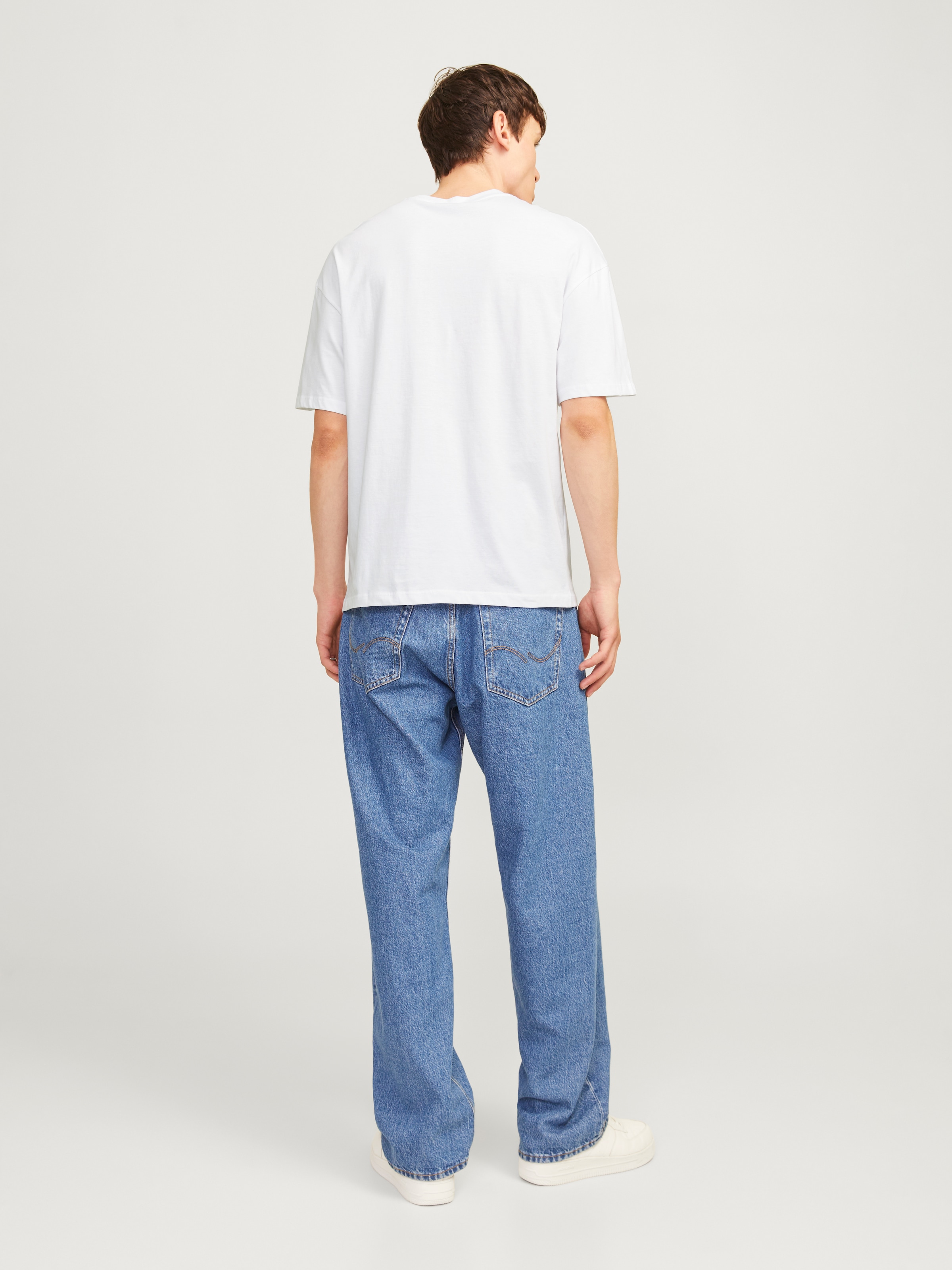 Jack & Jones Rundhalsshirt »JJEBRADLEY TEE SS O-NECK 2PK MP NOOS« Packung, 2 Stk.