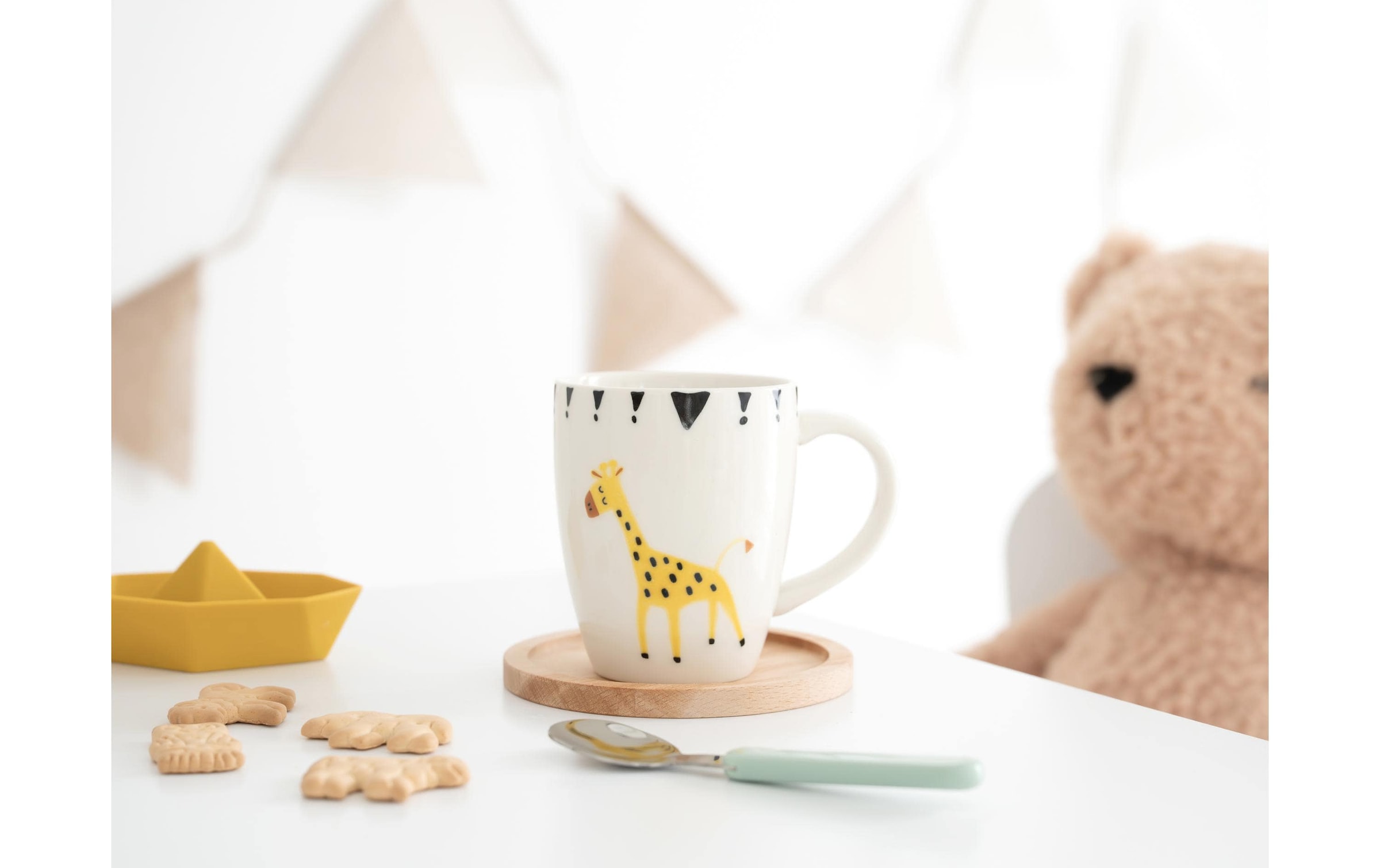 CreaTable Gobelet pour enfants »Safari Becher 4-tlg Bunt«