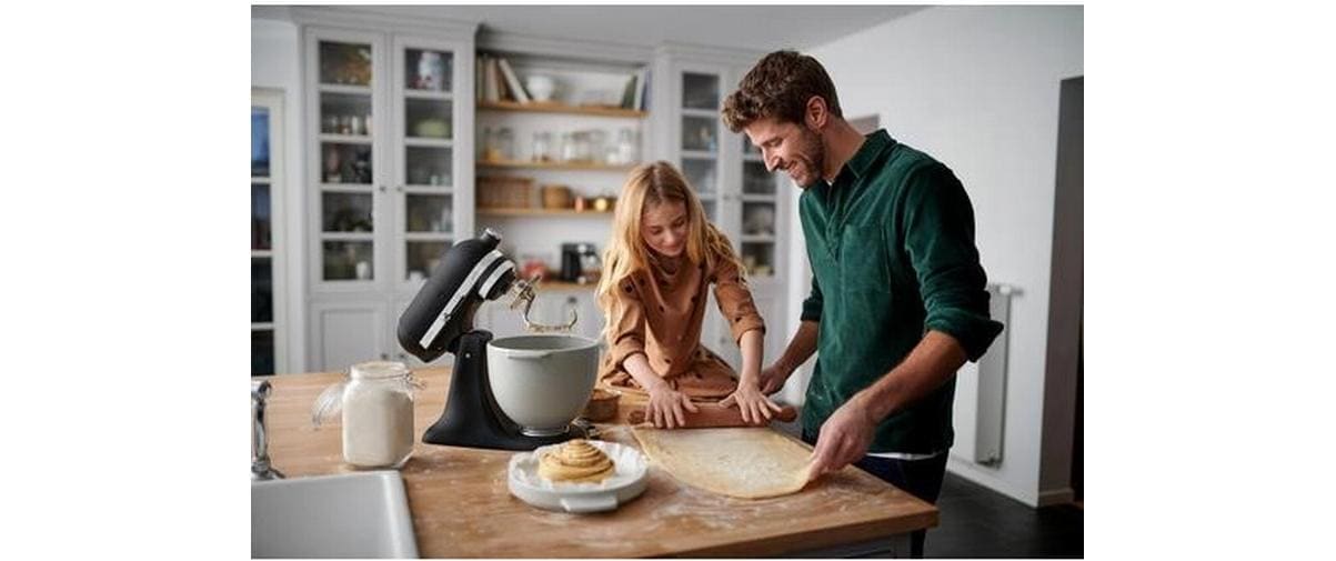 KitchenAid Schüssel »5KSM2CB5BGS« aus Keramik mit Backdeckel