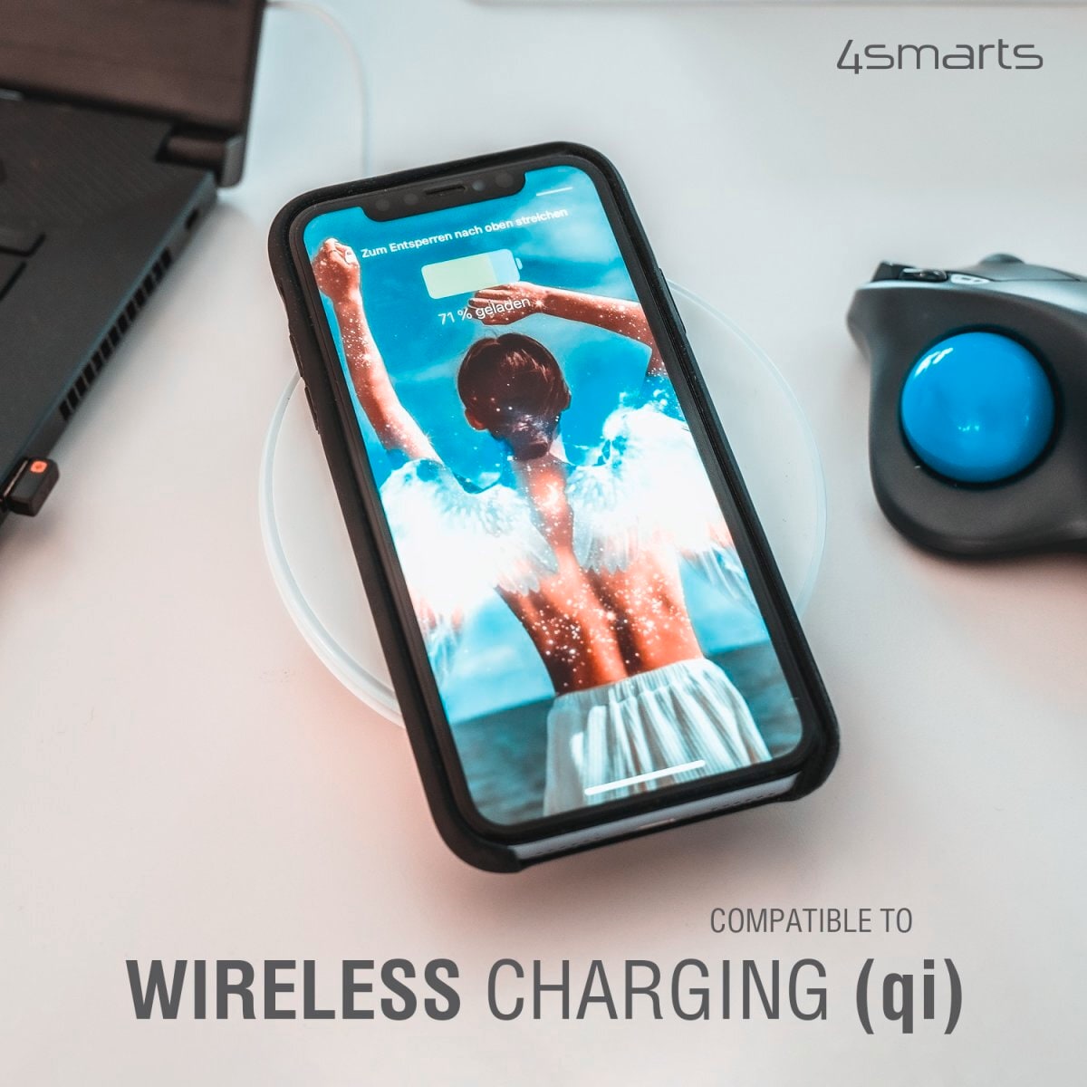 4smarts Handyhülle »Liquid Silicon Case Cupertino für Apple iPhone 14«, iPhone 14, Backcover, Schutzhülle, Handyschutzhülle, Case, Schutzcase, stossfest