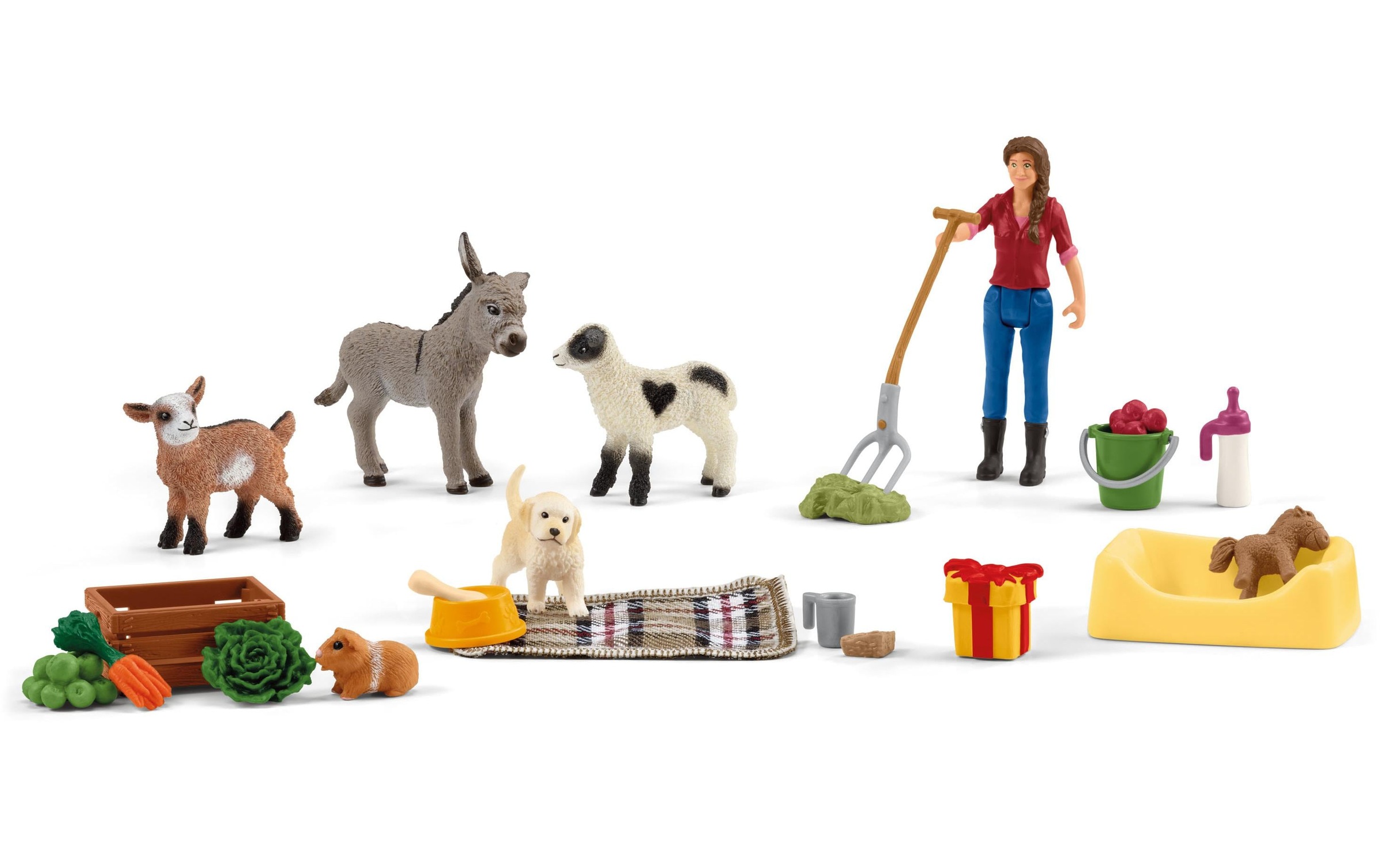 Schleich® Adventskalender »Farm World 2023«, ab 3 Jahren