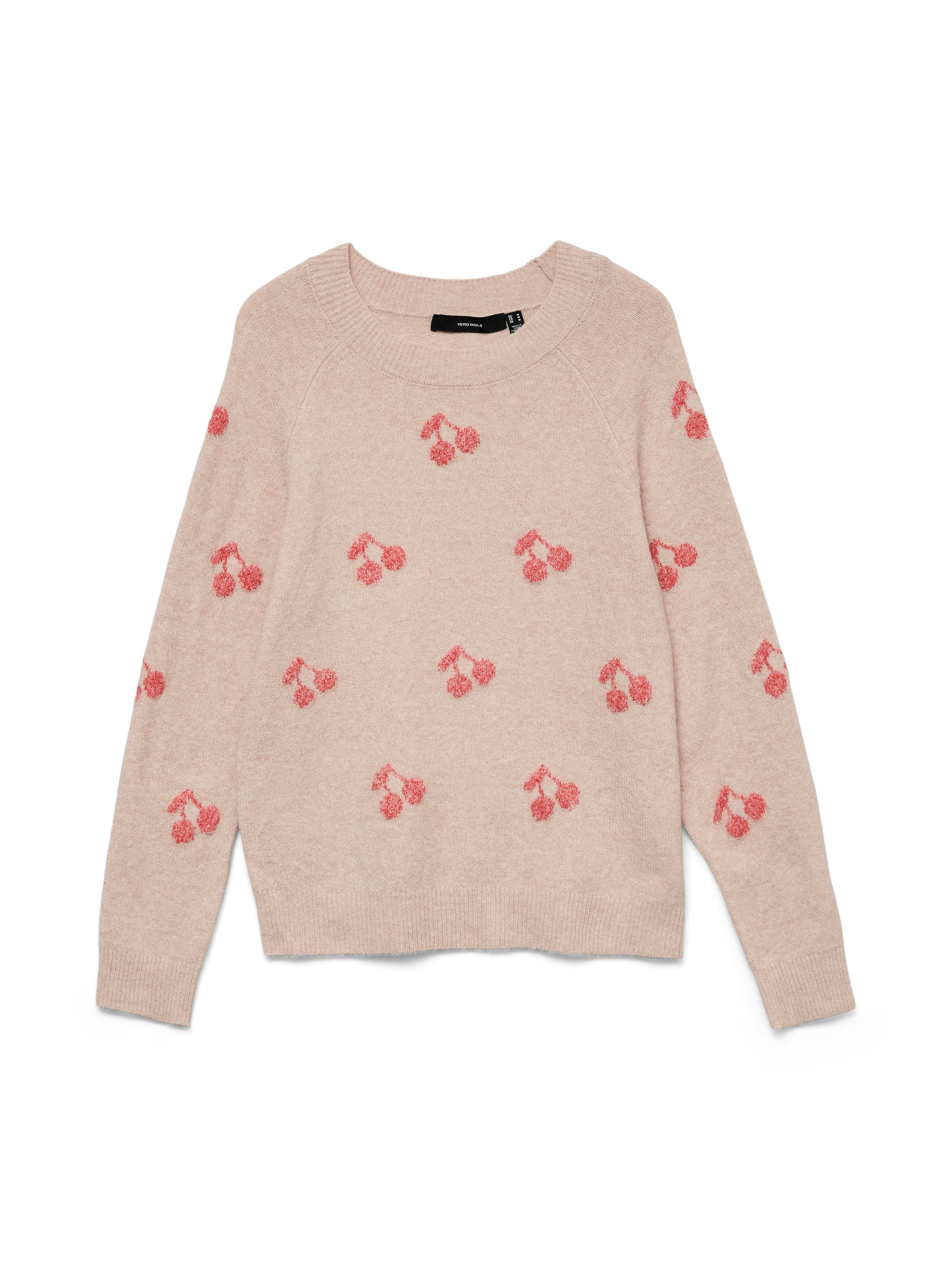 Vero Moda Rundhalspullover »VMDOFFY INTARSIA LS O-NCK PULLOV GA NOOS« mit Strickmuster