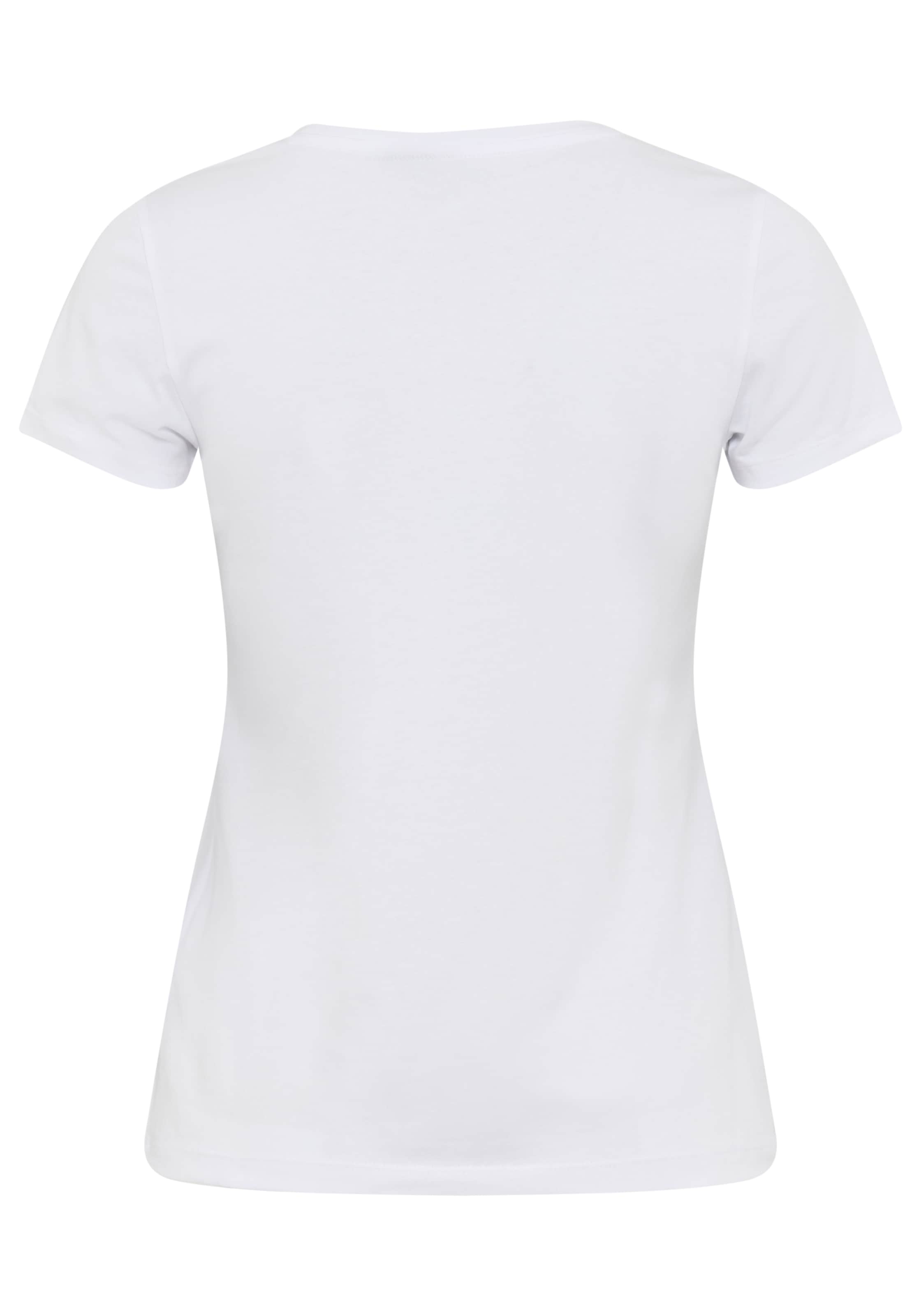 Bruno Banani T-Shirt, mit Logo-Print und Glitzersteinen - NEUE KOLLEKTION