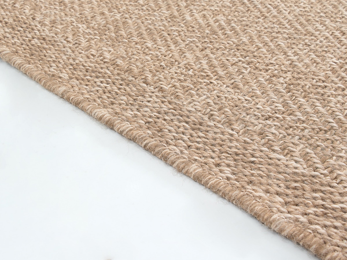 the carpet Teppich »Kansas«, rund, 1 mm Höhe, moderner robuster In und Outdoor Teppich Jute Look