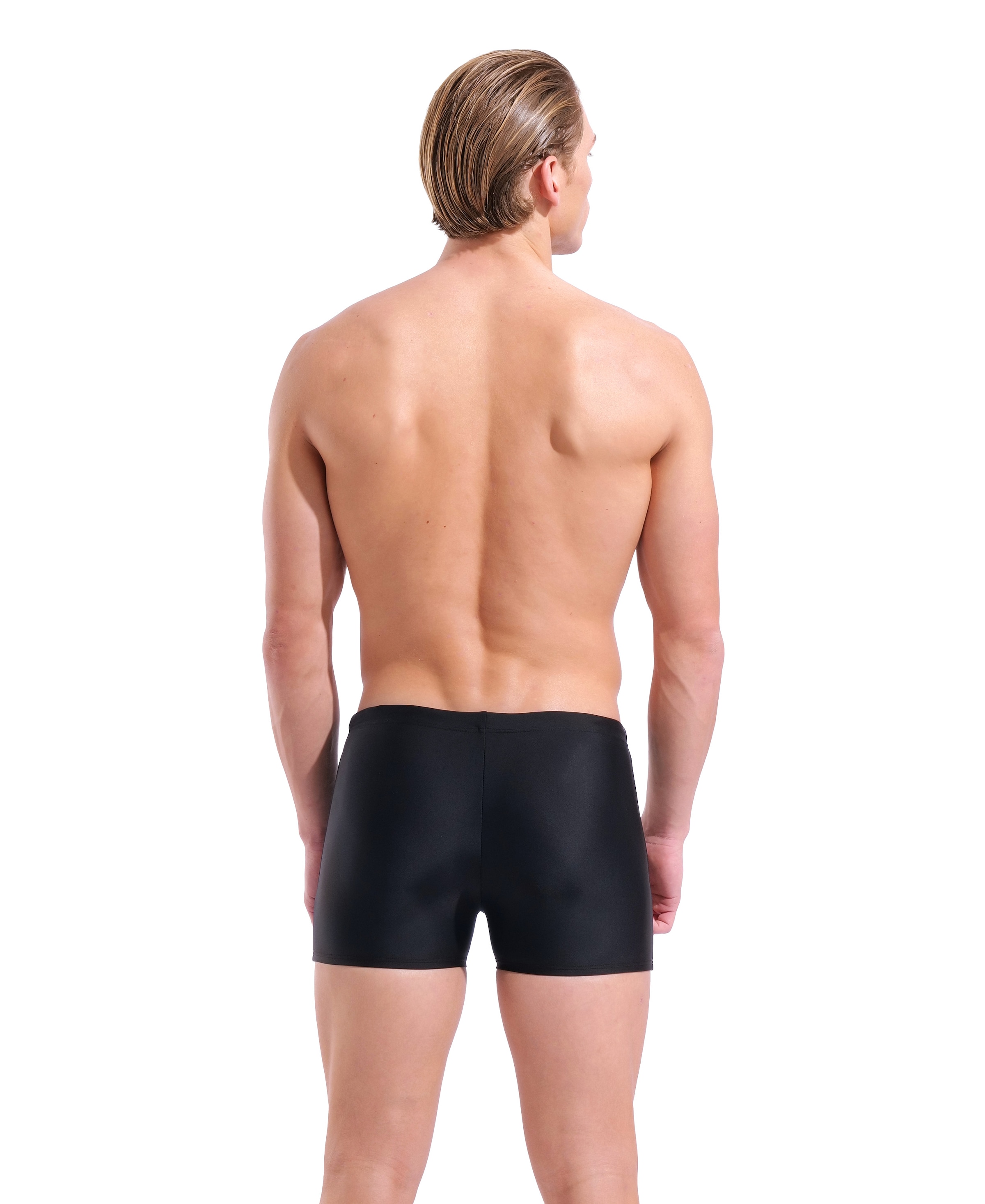 Arena Short de bain »M ARENA GRAPHIC SWIM SHORT« au style sportif, en matériau MaxFit Eco