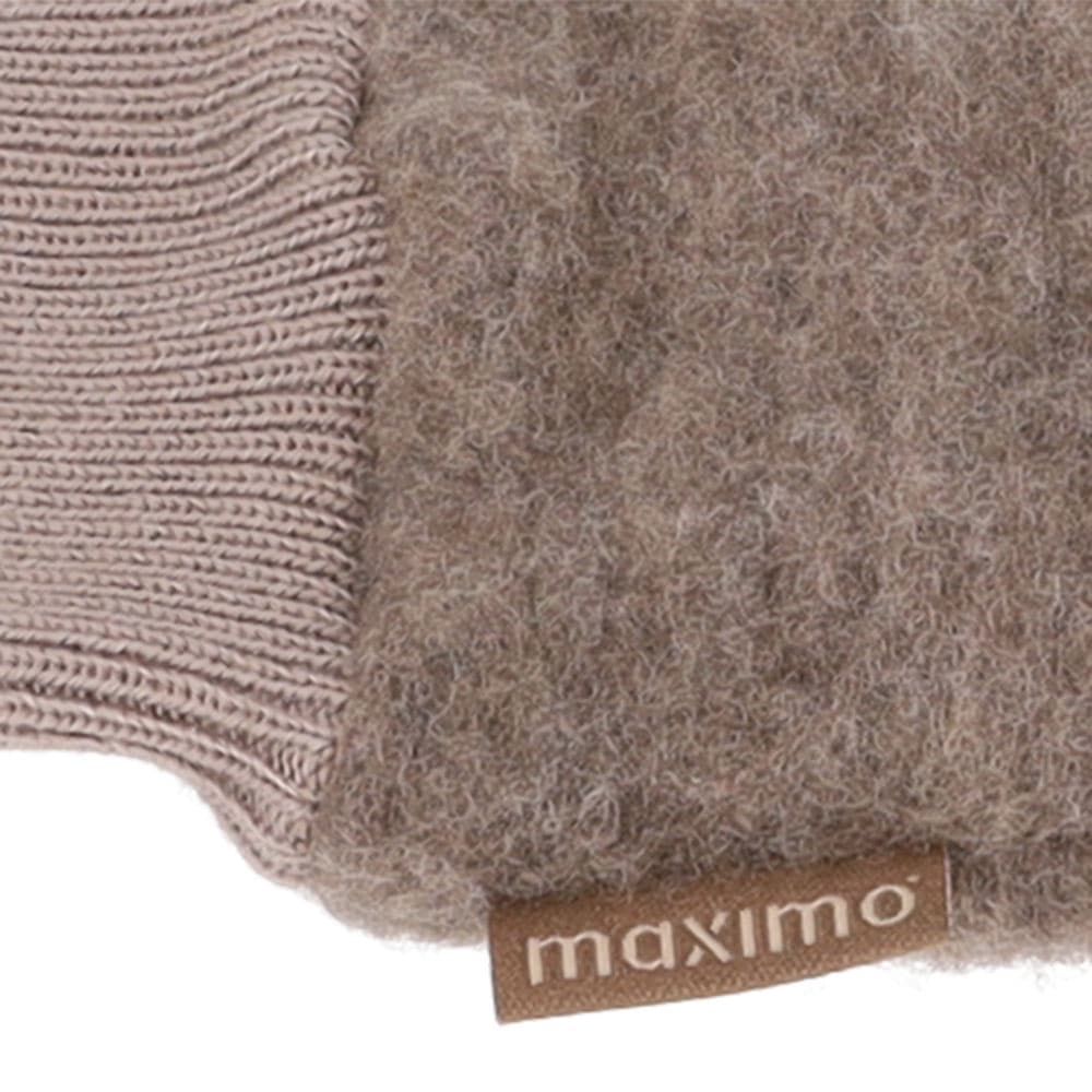 MAXIMO Fäustlinge 1Paar,  atmungsaktiv, wärmend, weich, mit Halteband, Wollfleece