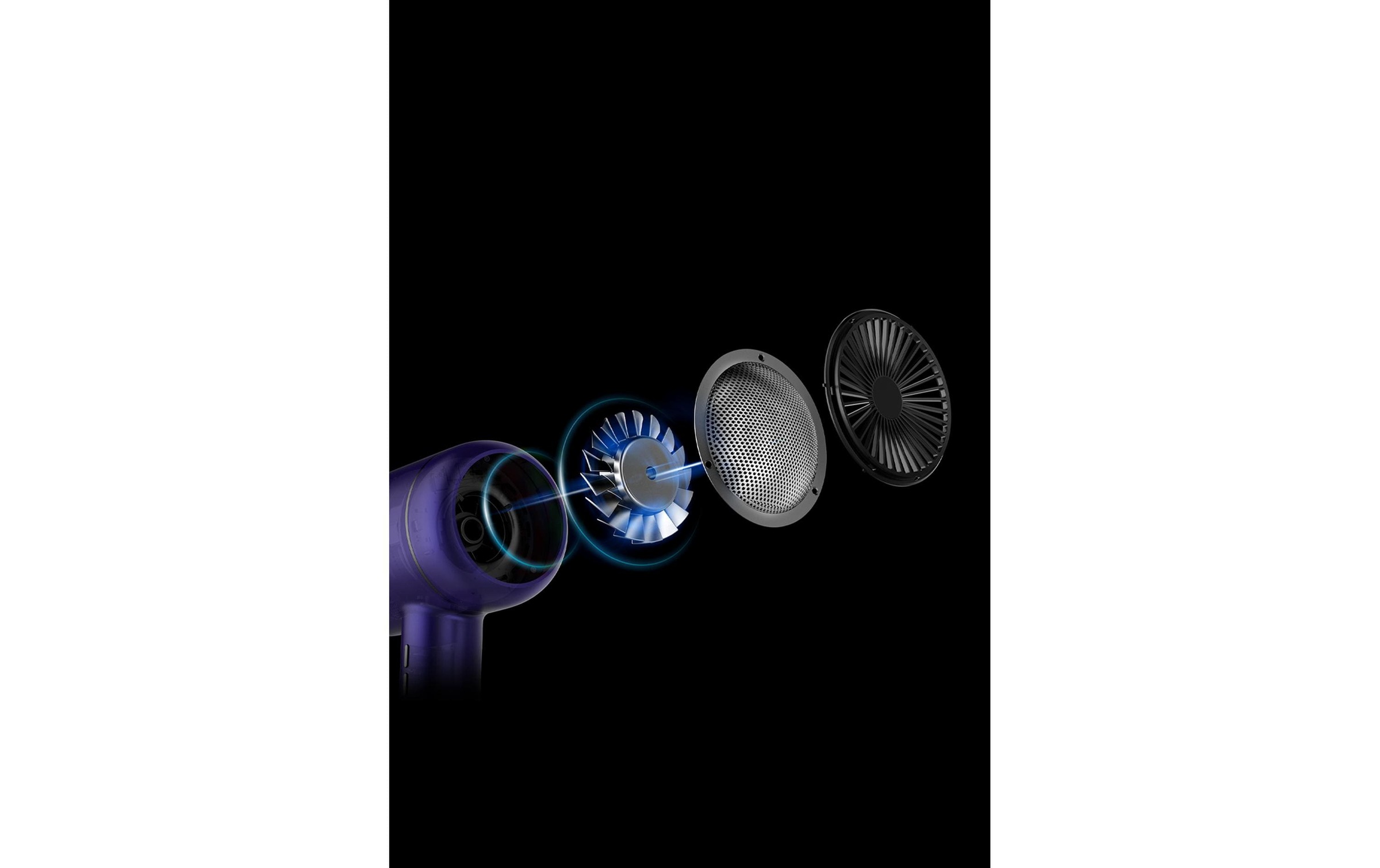 Trisa Haartrockner »Haartrockner Ultra Ionic Pro violett«