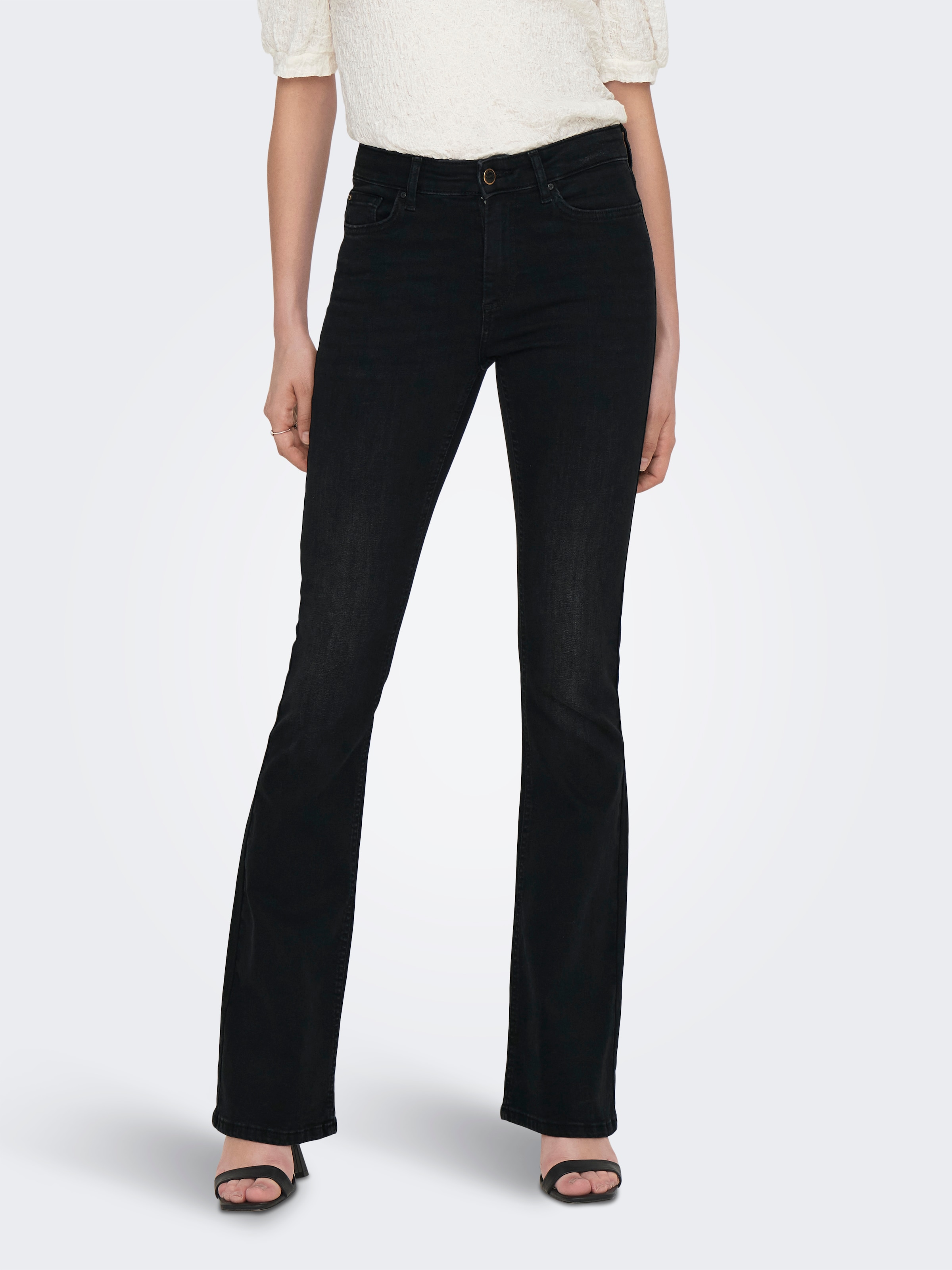 Image of ONLY Bootcut-Jeans "ONLBLUSH MID FLARED DNM TAI1099 NOOS"