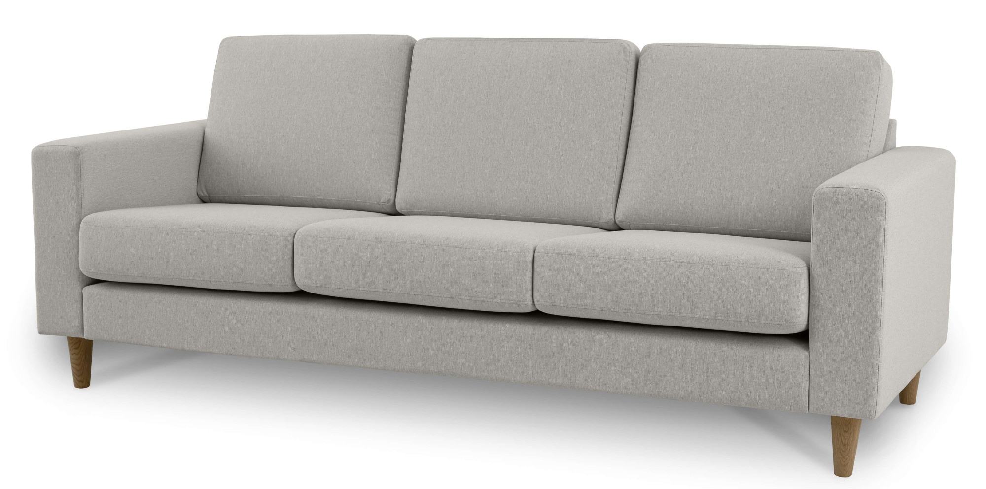 andas 3-Sitzer »Tvinno«, im skandinavischen Stil, mit Massivholzfüssen, Breite 217 cm