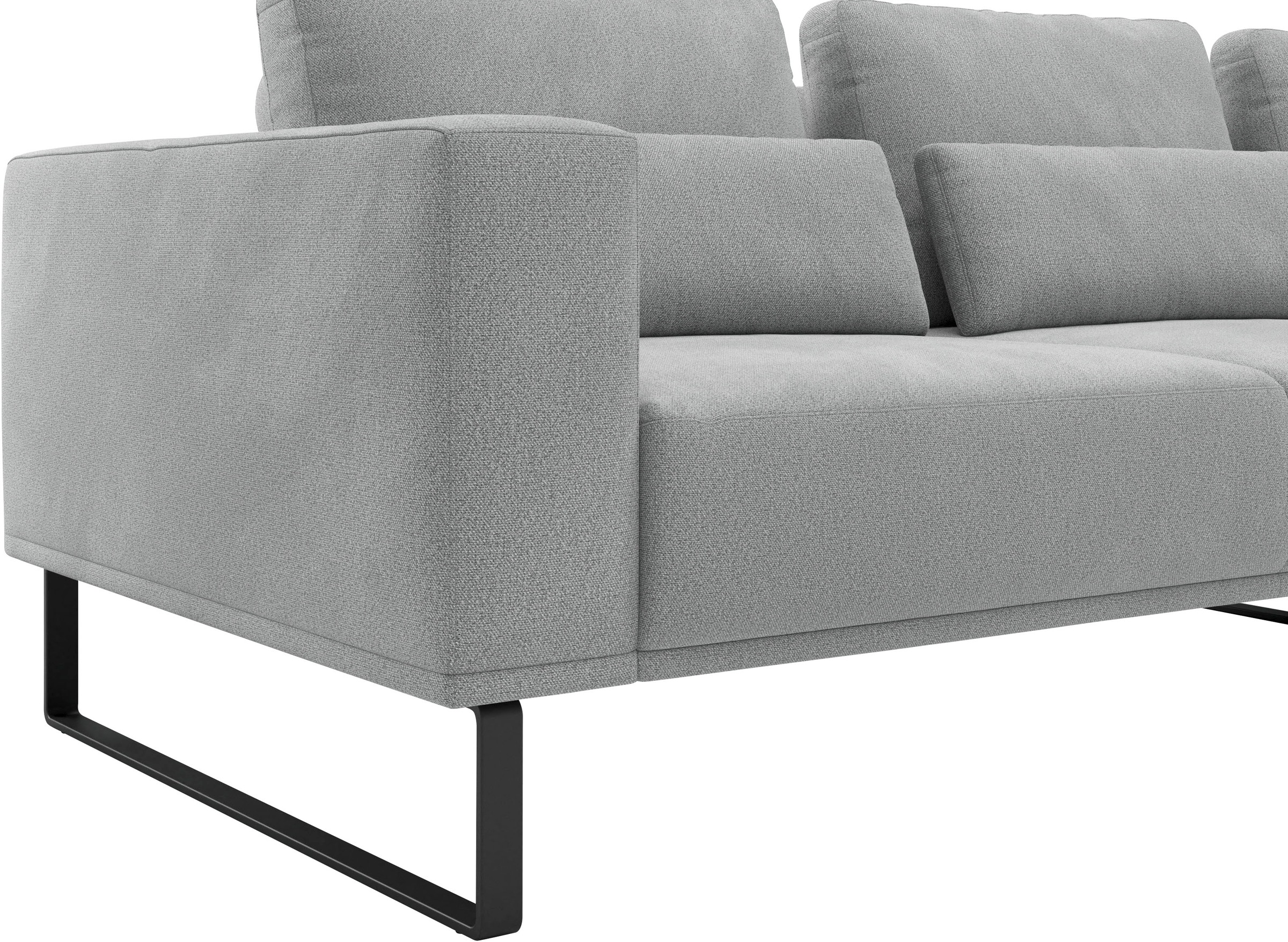Musterring Canapé d'angle »JUSTB! PM100, stilvoller Lounge-Komfort von Musterring« Collection Bettina Zimmermann, option siège préféré & choix de pieds