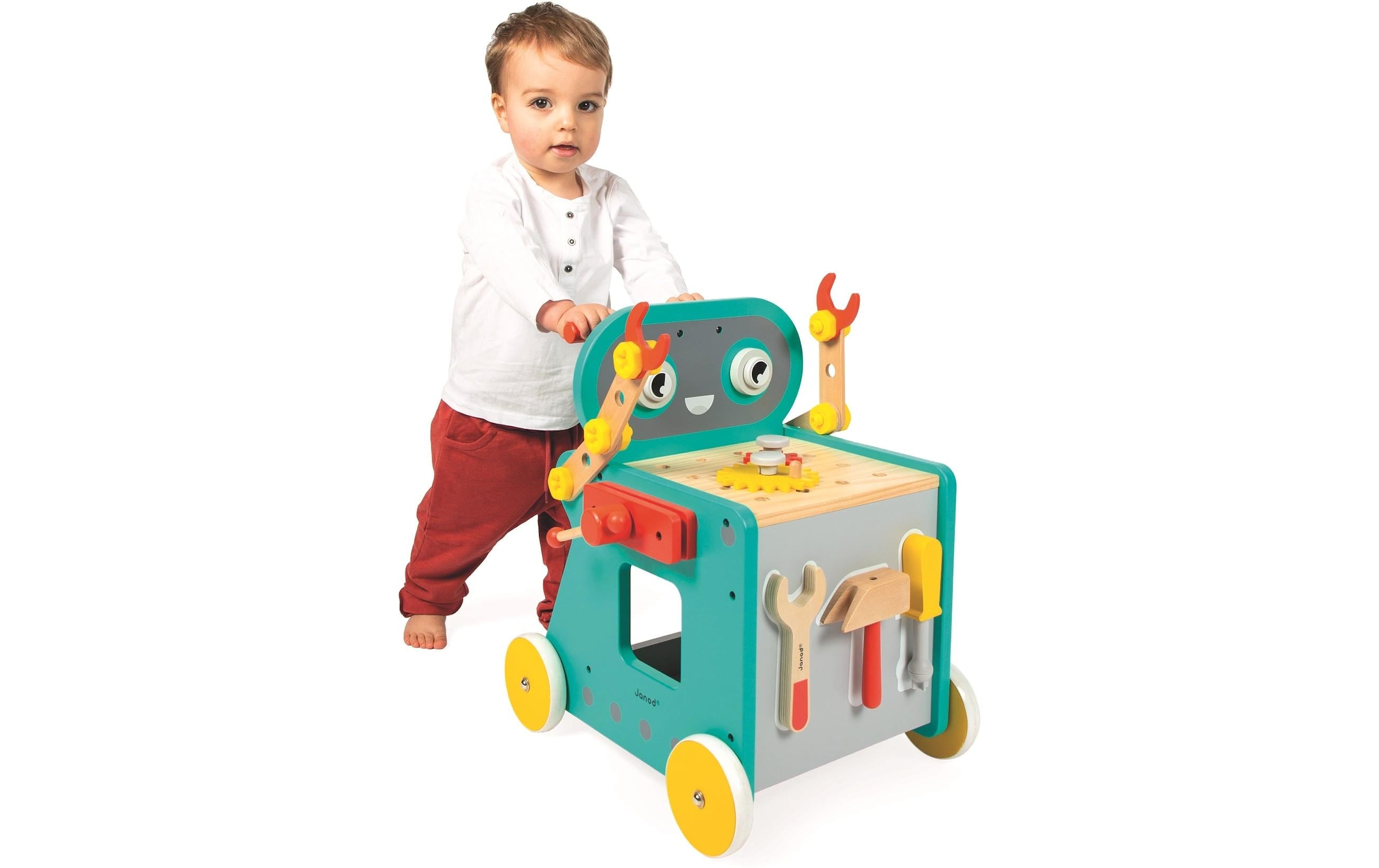 Janod Lernspielzeug »Roboterwagen«