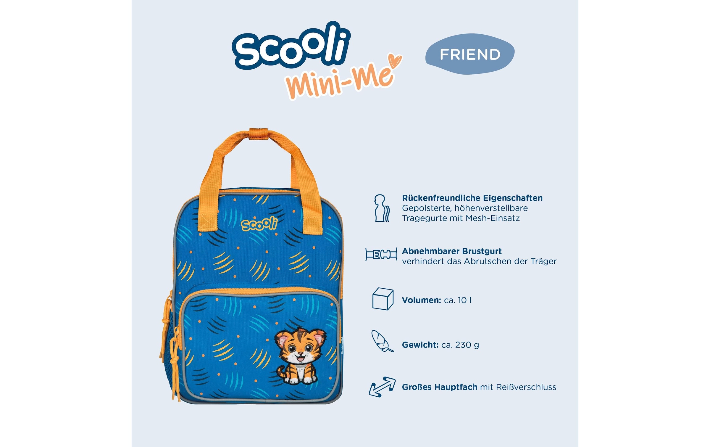 Scooli Sac à dos pour enfants »Mini-Me«