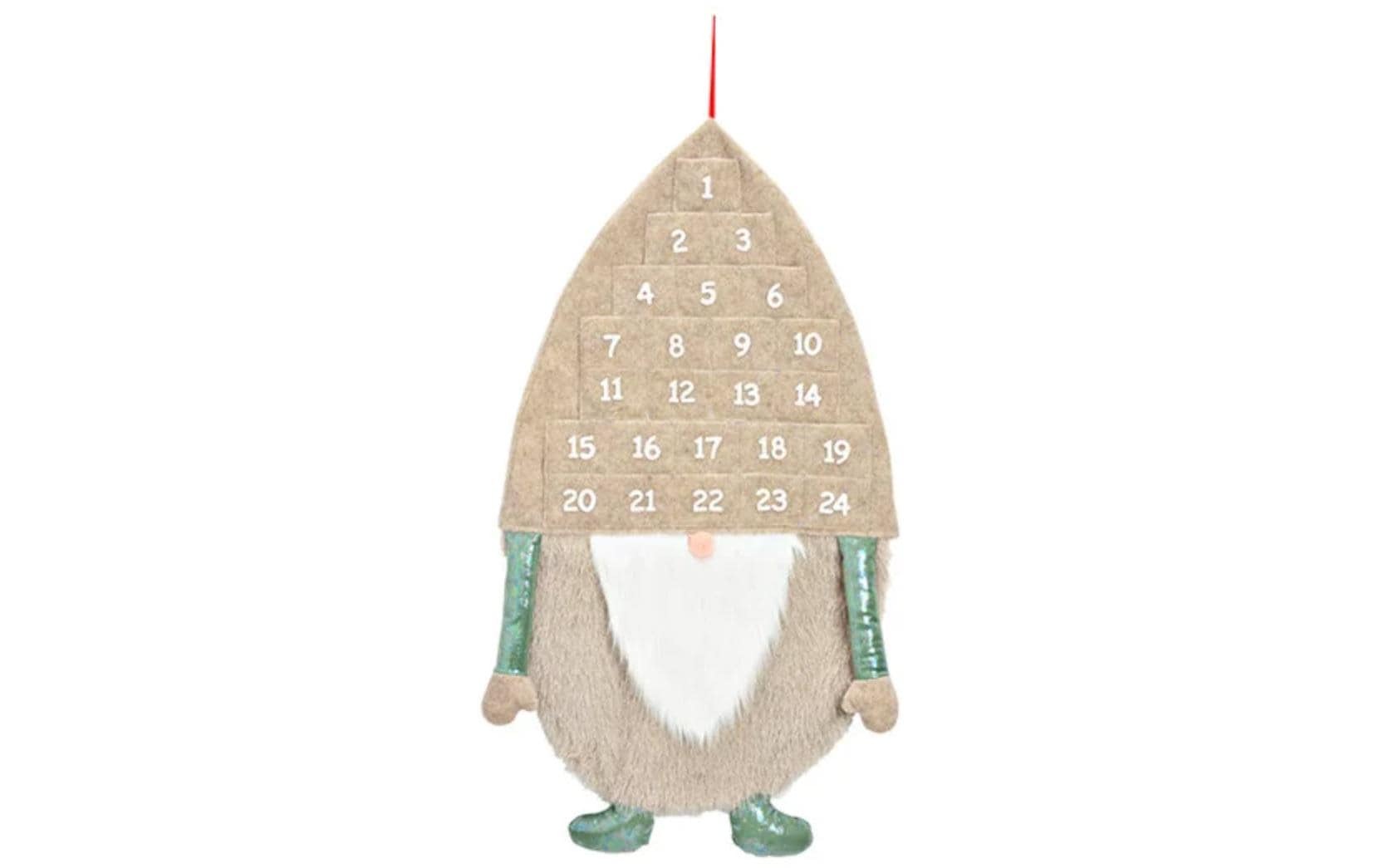 Image of Adventskalender "G. Wurm Wichtel 49 x 86 x 4 cm" für Erwachsene