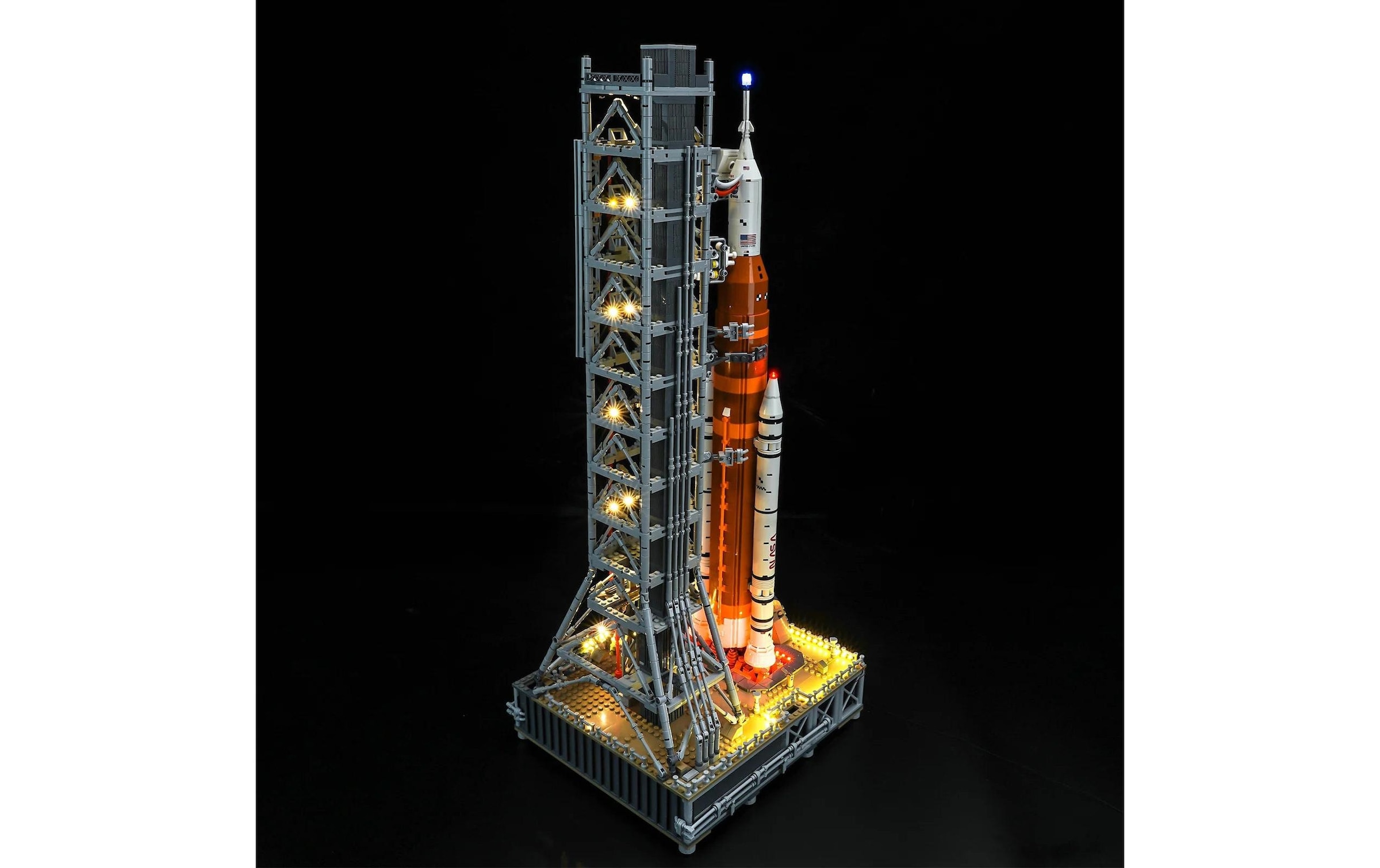   »BrickBling LED-Licht-Set für LEGO® NASA: Artemis Startrampe -10341«