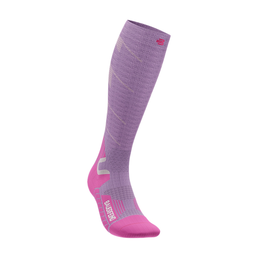 Image of Bauerfeind Sportsocken "SKI TOURING COMPRESSION SOCKS" mit Belüftungszonen, mit Zonenkompression