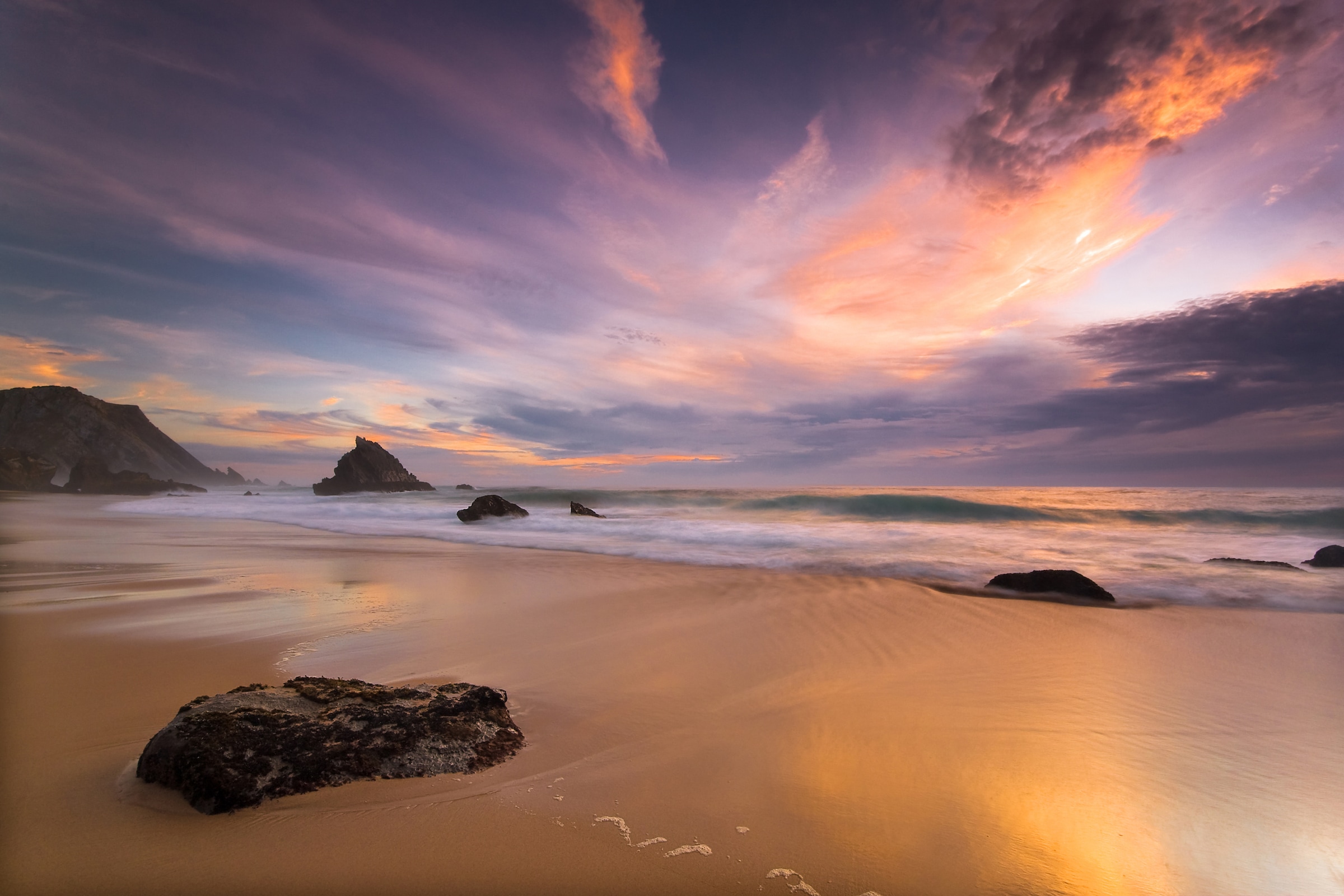 Image of Papermoon Fototapete "Beach Sunset" glatt
