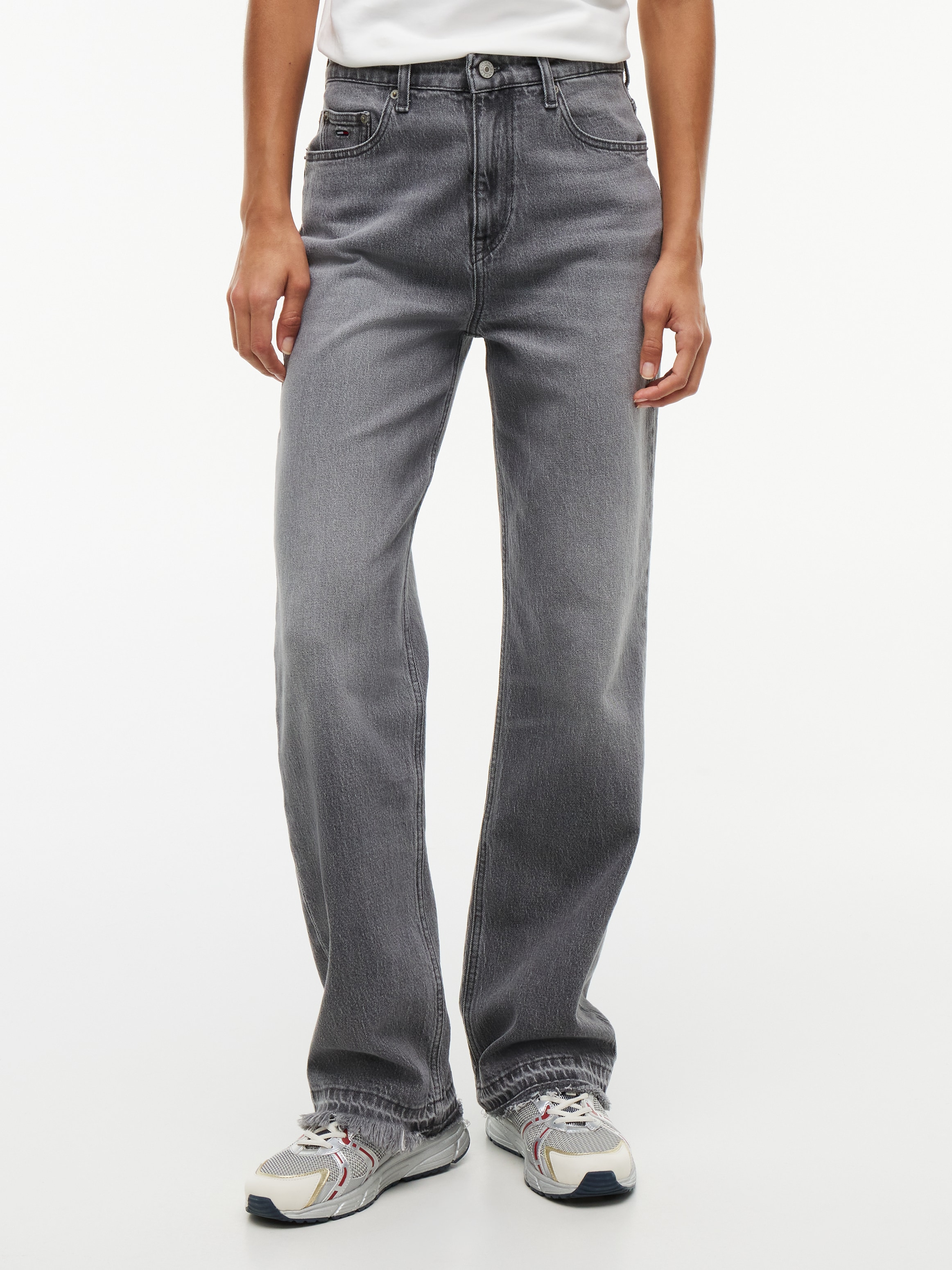 Image of Tommy Jeans Straight-Jeans "LAYLA HIGH RISE STRAIGHT DJ0177" Baumwollmischung, straight fit