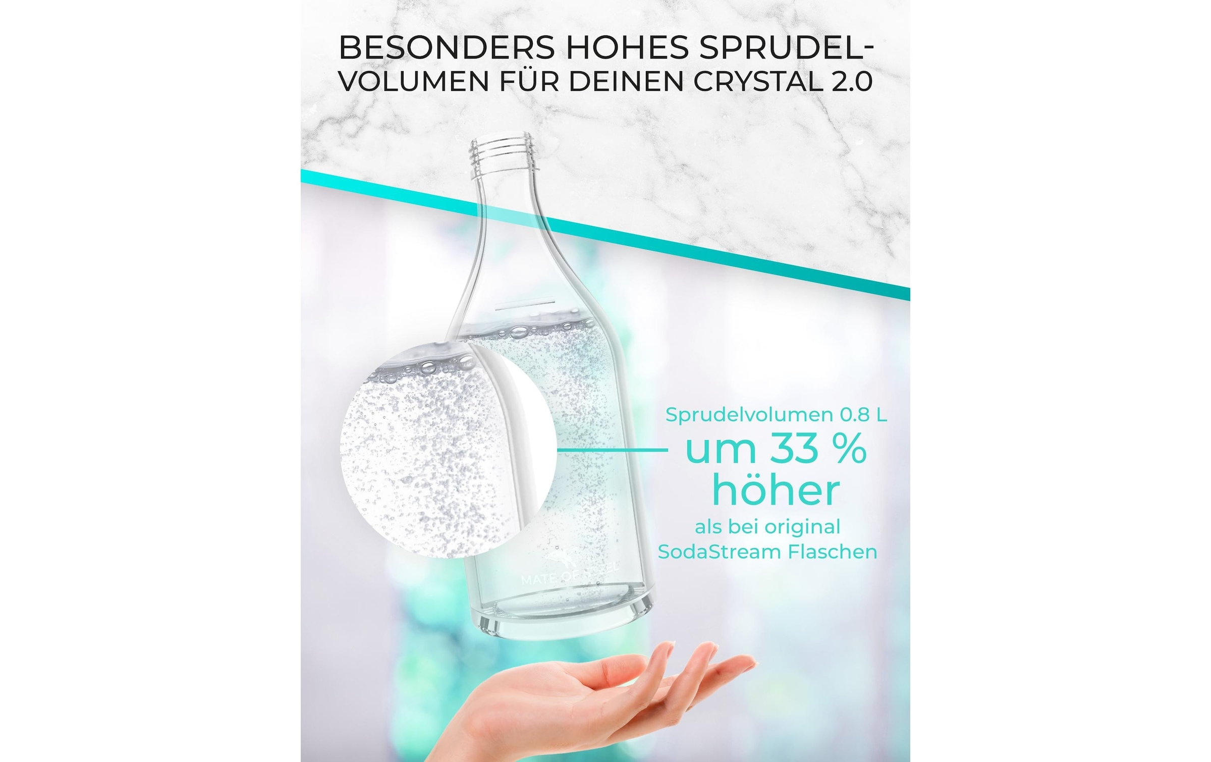 Trinkflasche »SodaBär MATE OF STEEL Nemo«