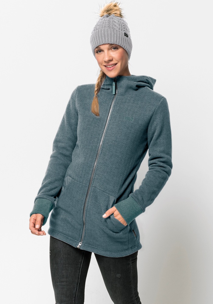 Image of Jack Wolfskin Kapuzenfleecejacke »PATAN LONG JACKET W« bei Ackermann Versand Schweiz