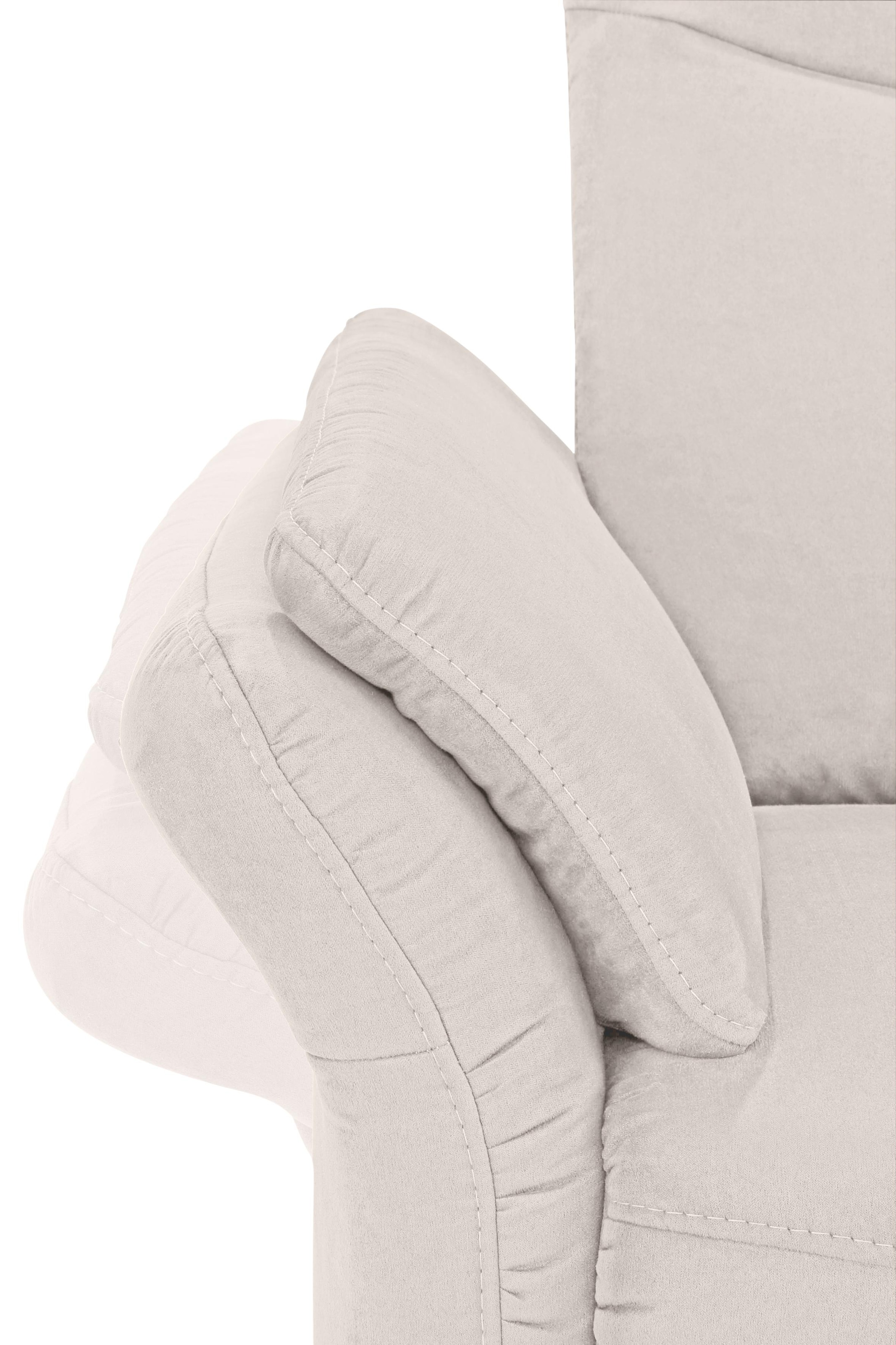 Home affaire 3-Sitzer »Tahoma«, mit Armteilverstellung, Federkern