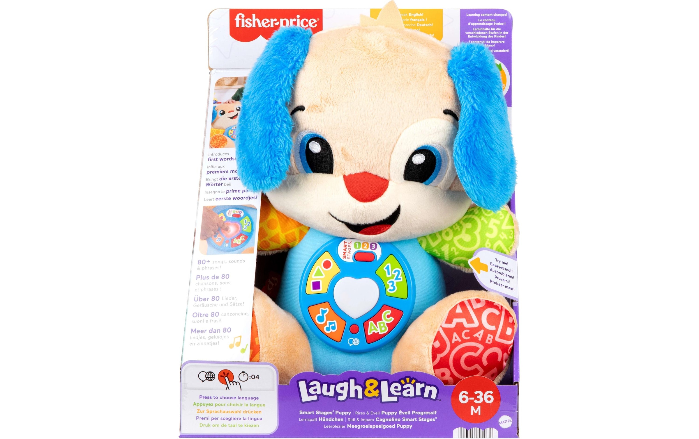 Fisher-Price® Lernspielzeug »Lernspass Hündchen«