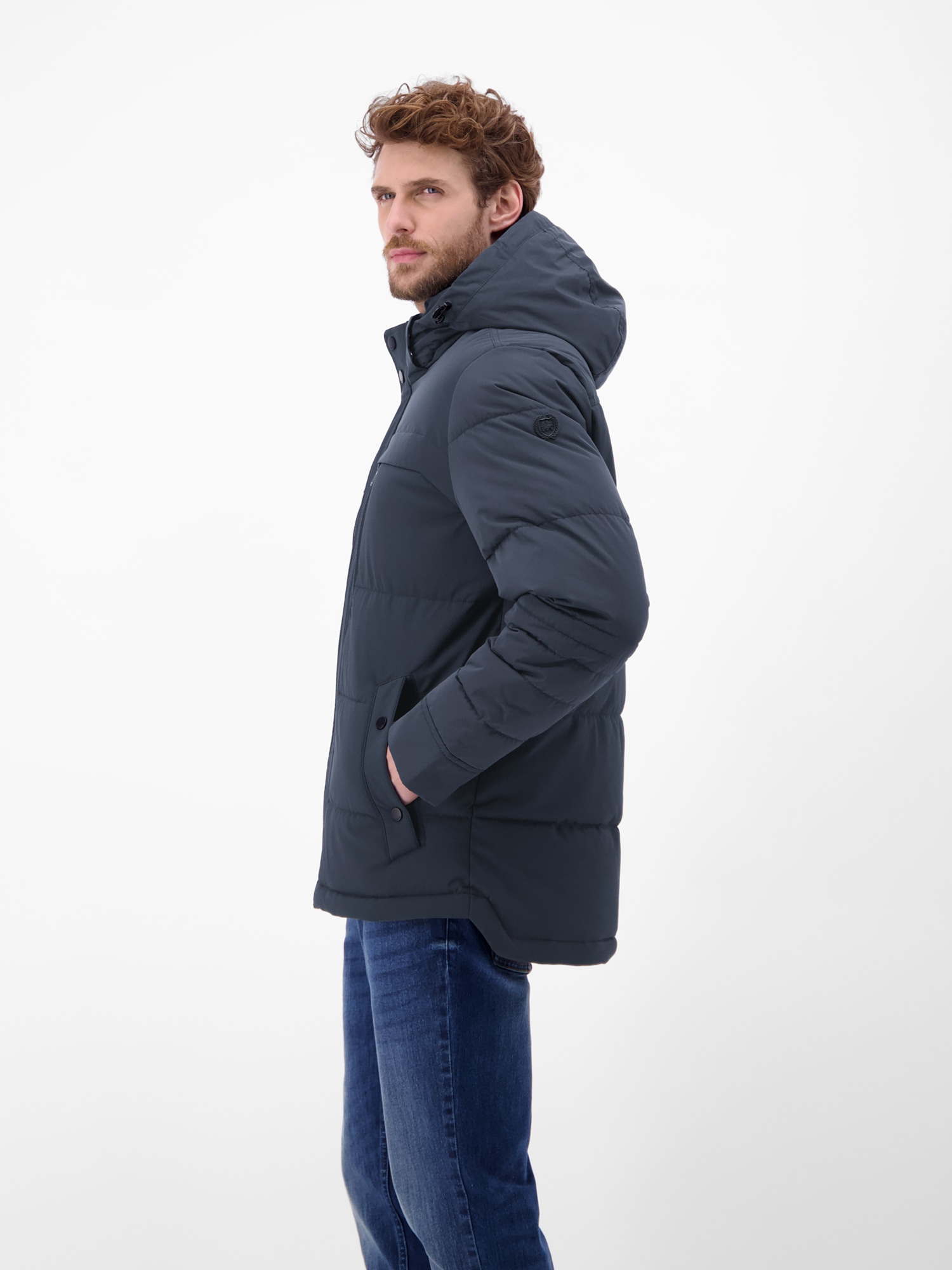 LERROS Veste d'hiver »Funktionale Winterjacke für Herren« mit Kapuze