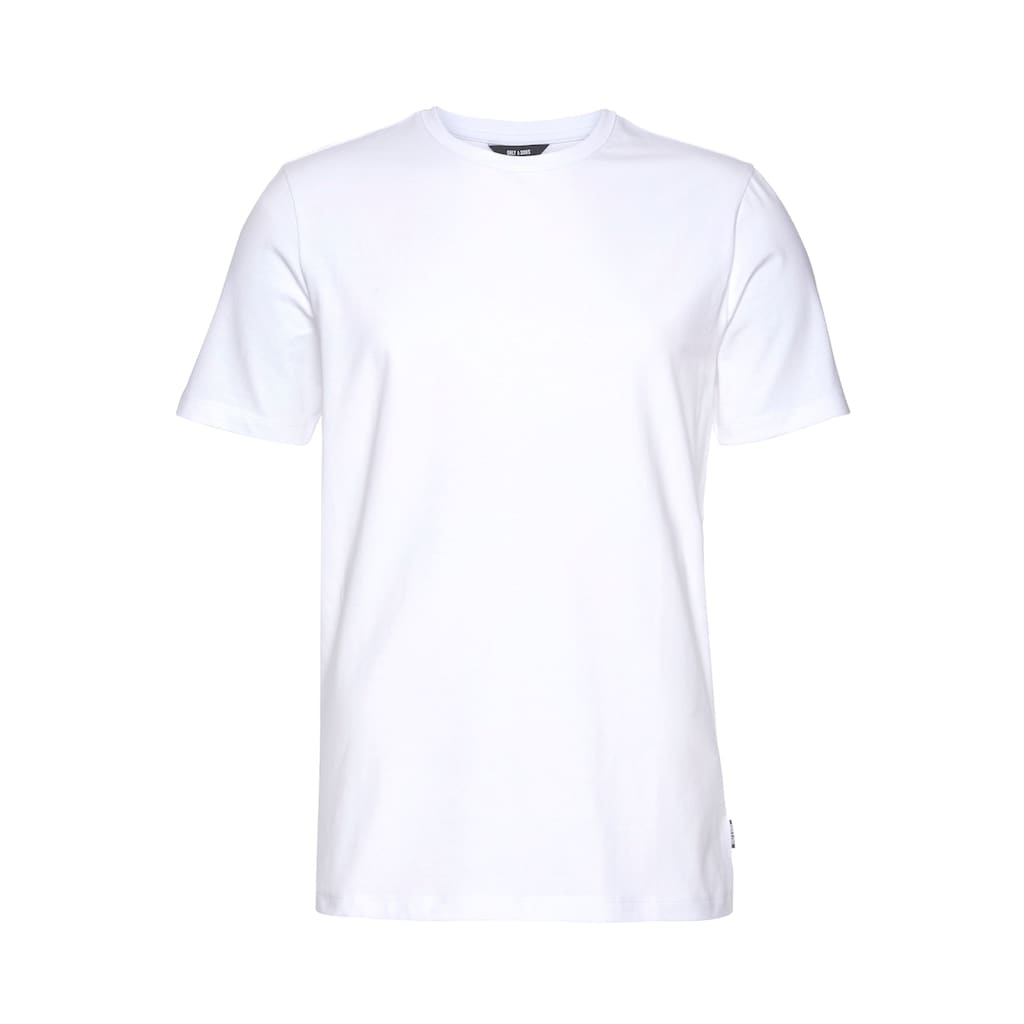 ONLY & SONS T-Shirt »BASIC LIFE SLIM O-NECK 2-PACK«, (Packung, 2 tlg., 2er-Pack)