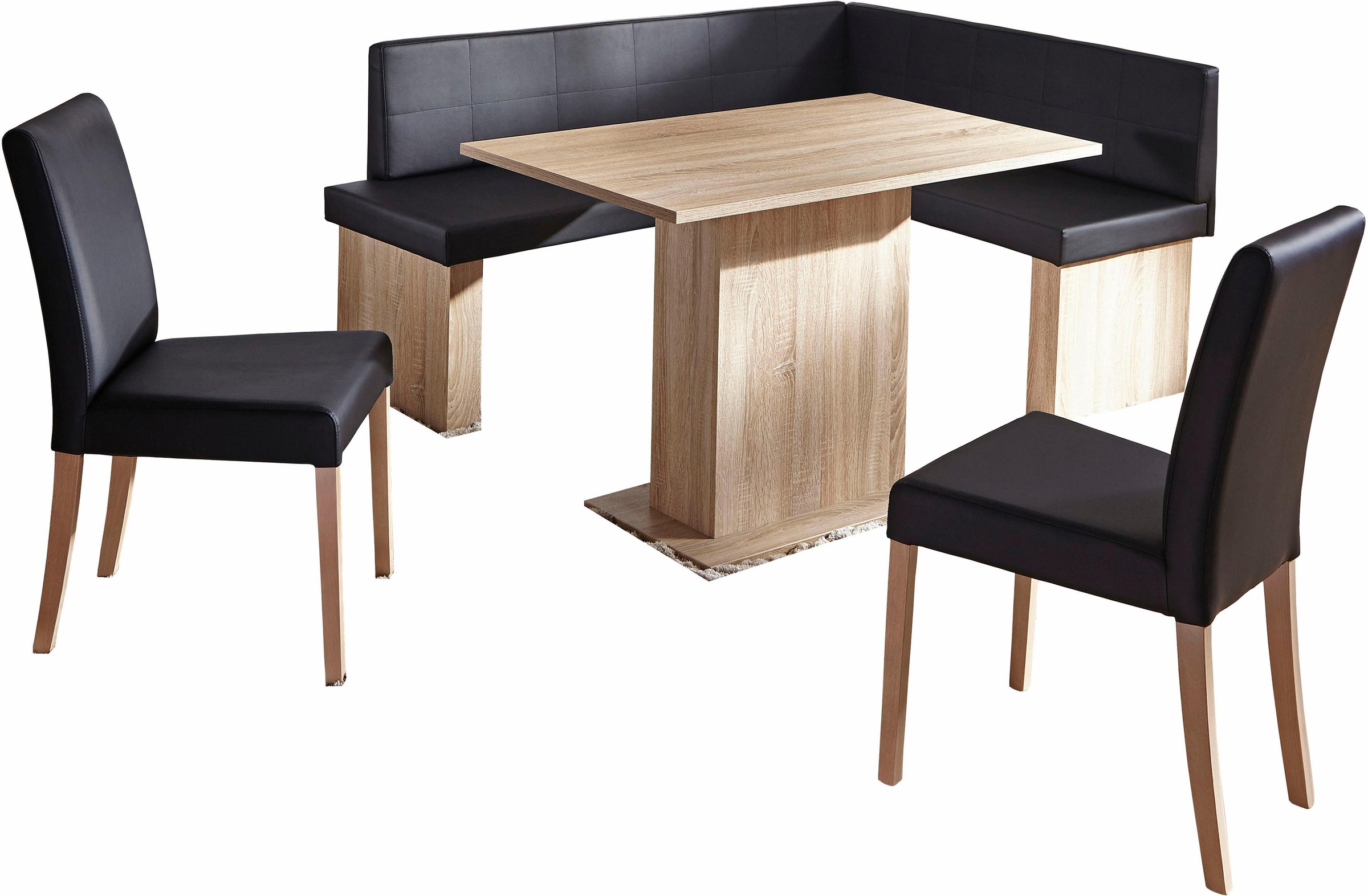 SCHÖSSWENDER Eckbankgruppe »Anna«, (Set, 5 tlg.), zeitloeses Design kaufen