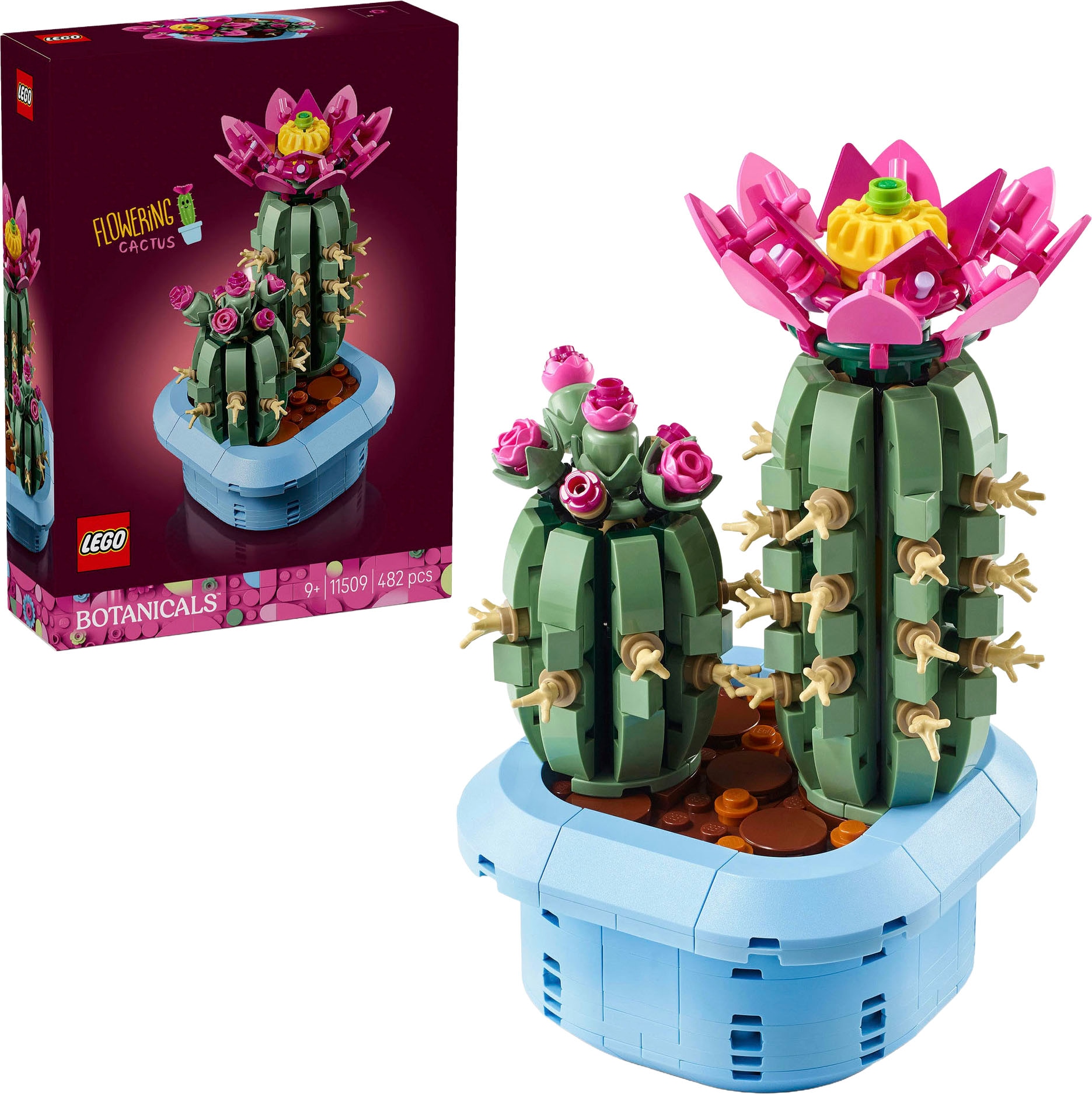 Image of LEGO Konstruktionsspielsteine "Blühender Kaktus (11509), LEGO Botanicals" Made in Europe