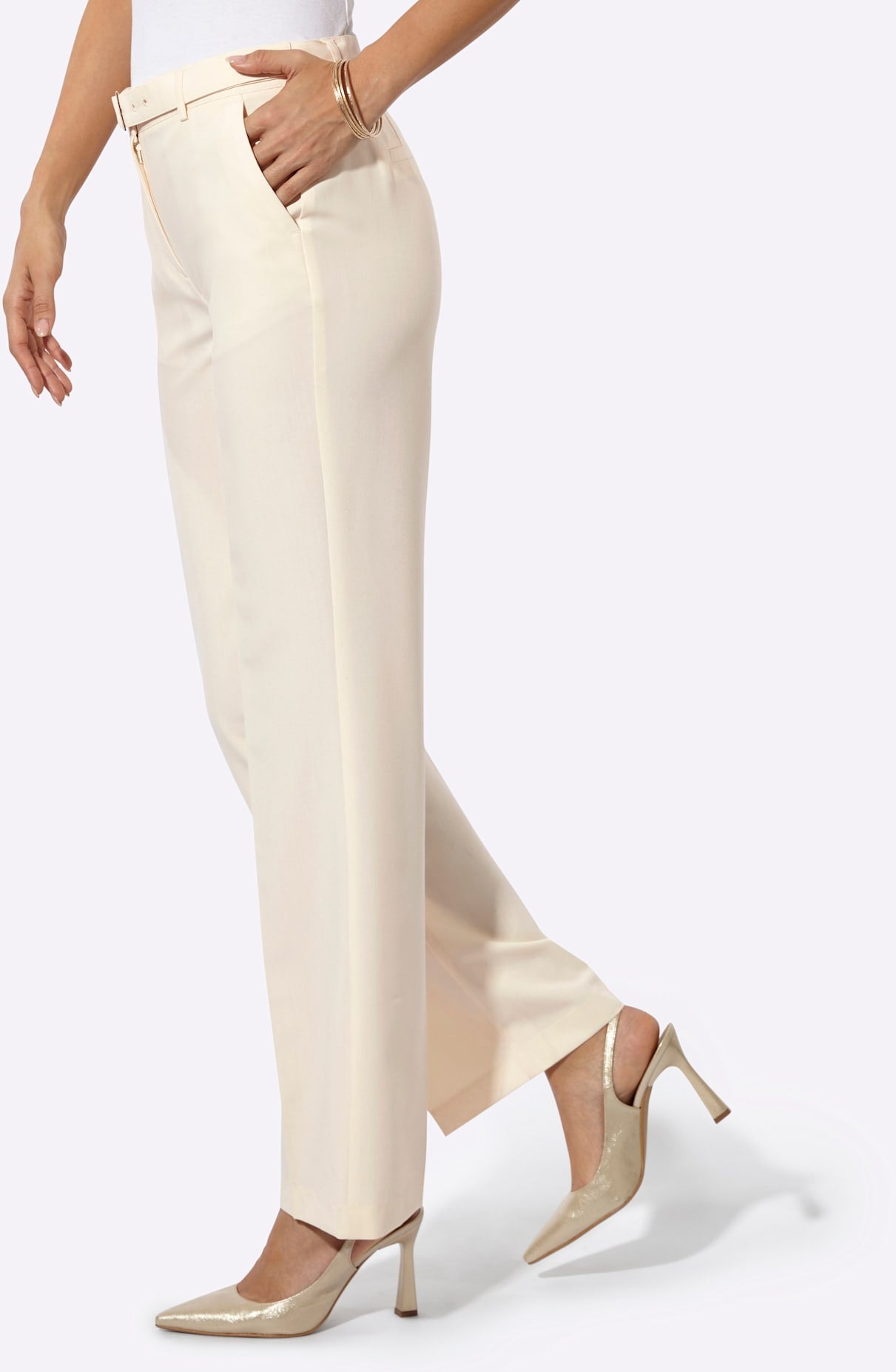 creation L Bügelfaltenhose