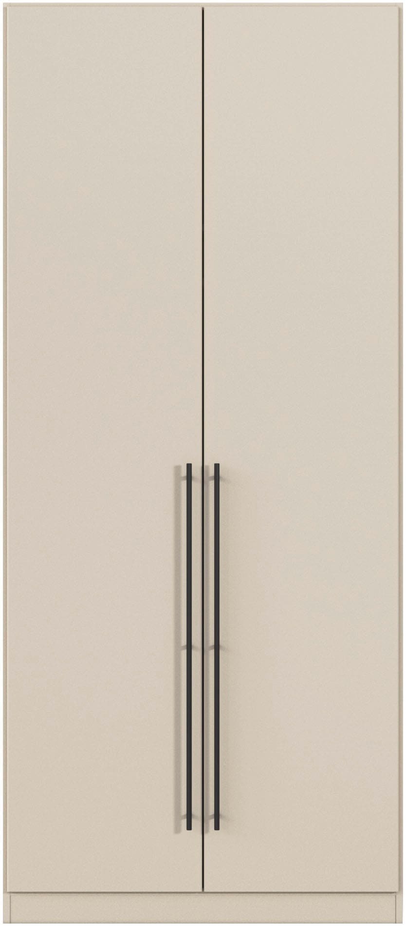 GOODproduct Kleiderschrank »Mehrzweckschrank Aktenschrank Möbel Mietswohnung Schlafzimmer AVOLA« 3 verschiedene Ausstattungen BASIC/CLASSIC/PREMIUM (inkl. SOFT-CLOSE),  mit hochwertigen Stangengriffen in Schwarz aus Metall MADE IN GERMANY