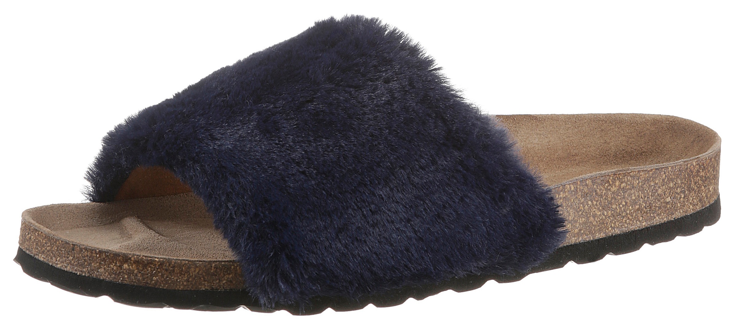 Image of CITY WALK Pantolette, in flauschigem Look bei Ackermann Versand Schweiz