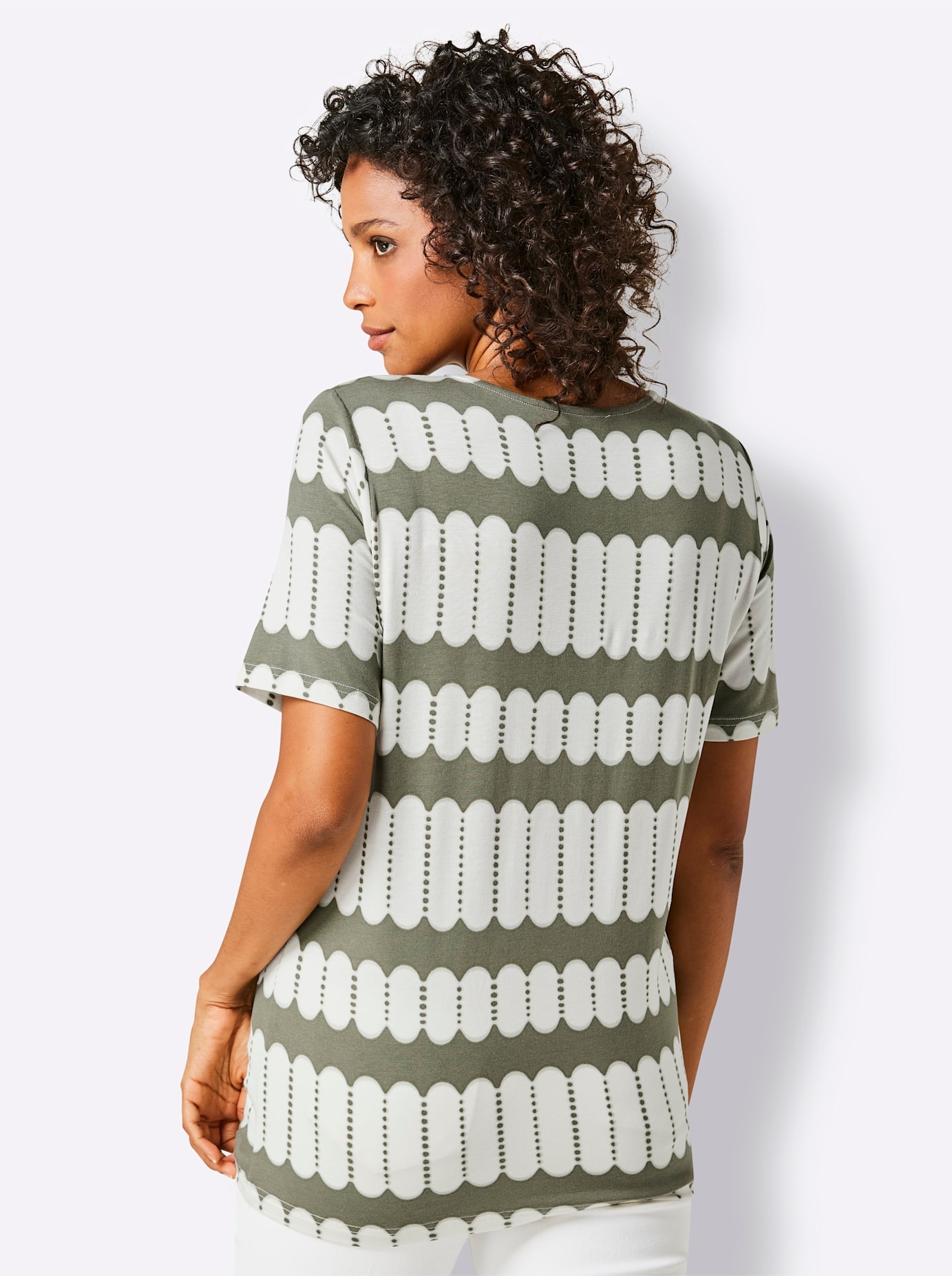 CREATION L PREMIUM Print-Shirt »Lyocell-Shirt«, (1 tlg.)