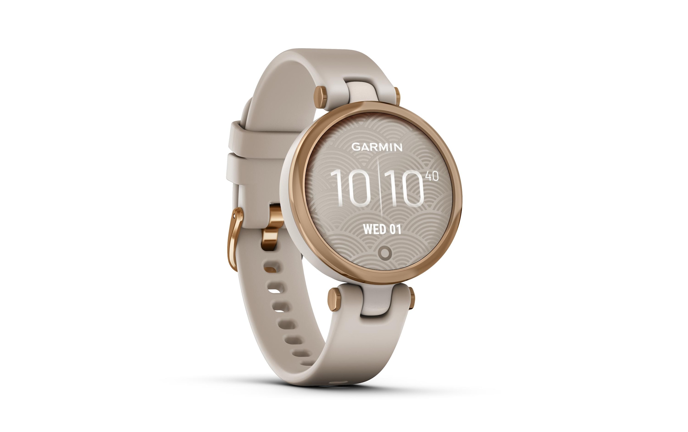 Garmin Sportuhr »Lily Hellbraun/Goldfarben«
