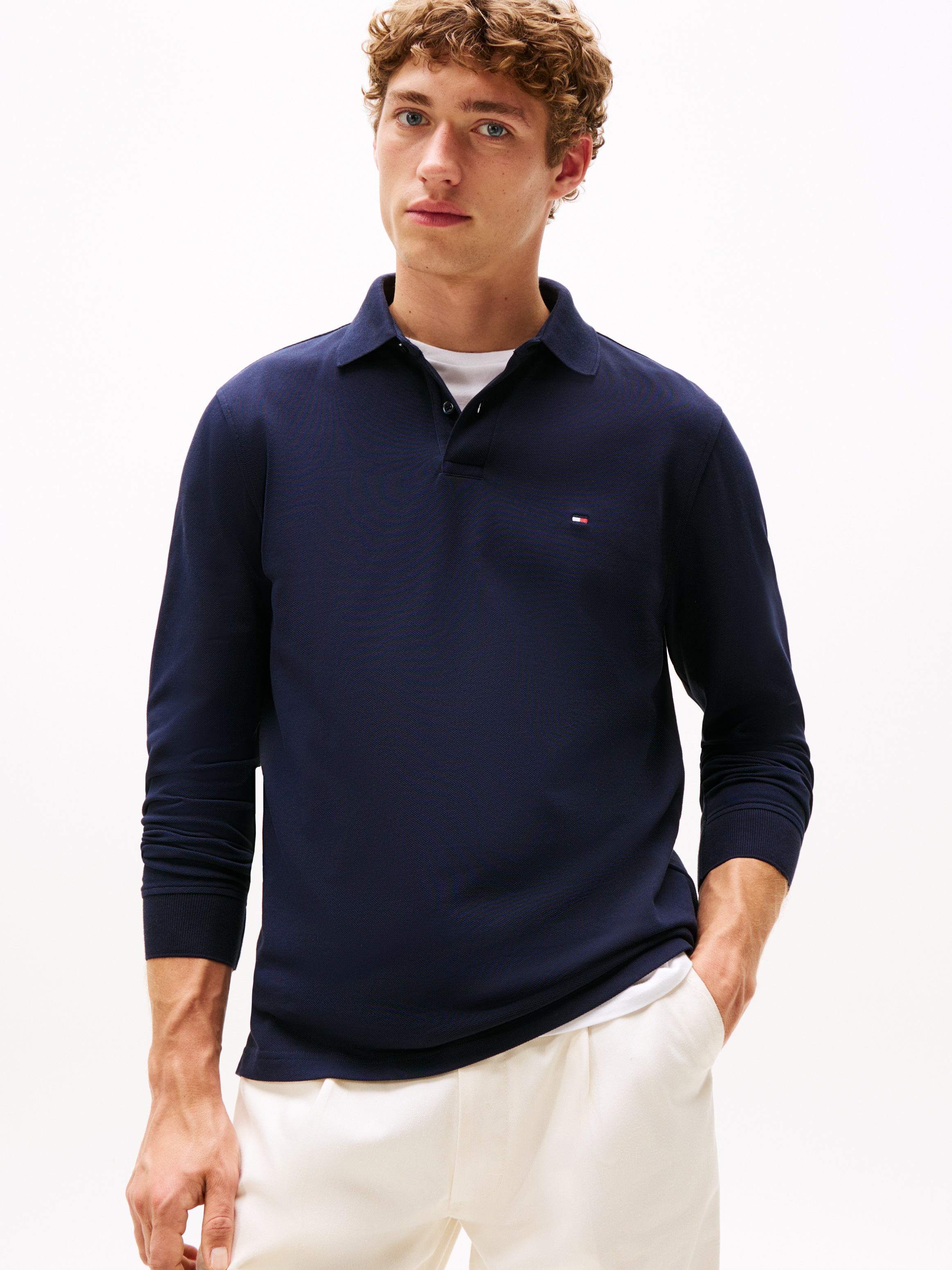 Tommy Hilfiger Langarm-Poloshirt »1985 REGULAR LS POLO«