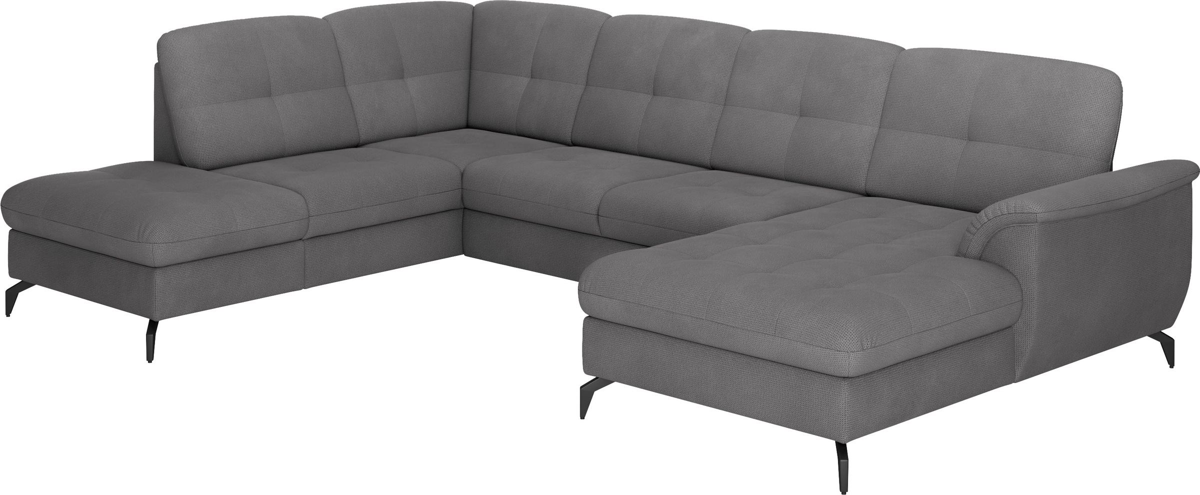 sit&more Wohnlandschaft »Zora U-Form«, wahlweise mit Bettfunktion und Bettkasten