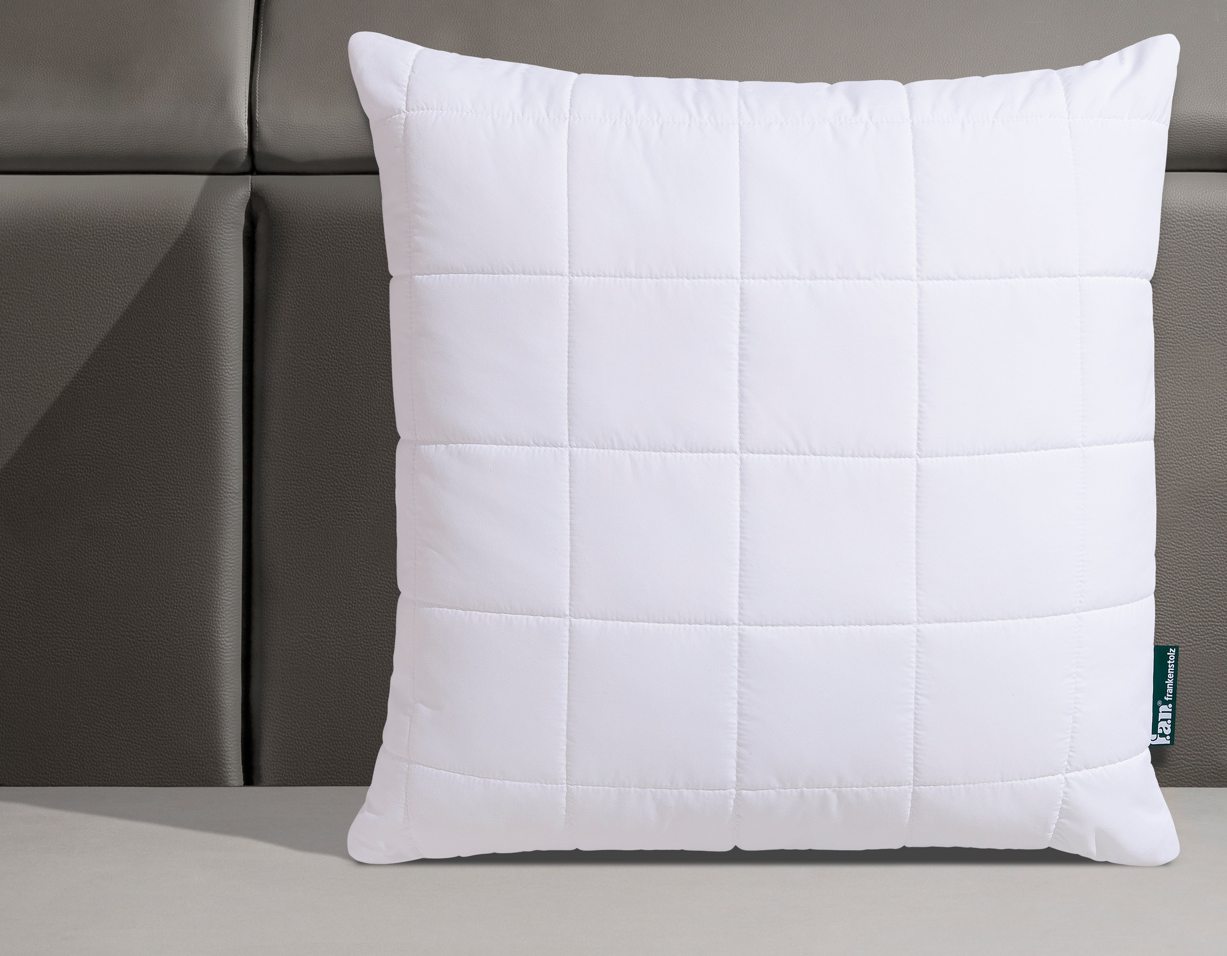 fan Microfaserkissen »Stützendes Kopfkissen Komfort Plus XXL-Warm, in 40x80 oder 80x80 cm«, (1 St.), flauschig, kuscheliges Kopfkissen