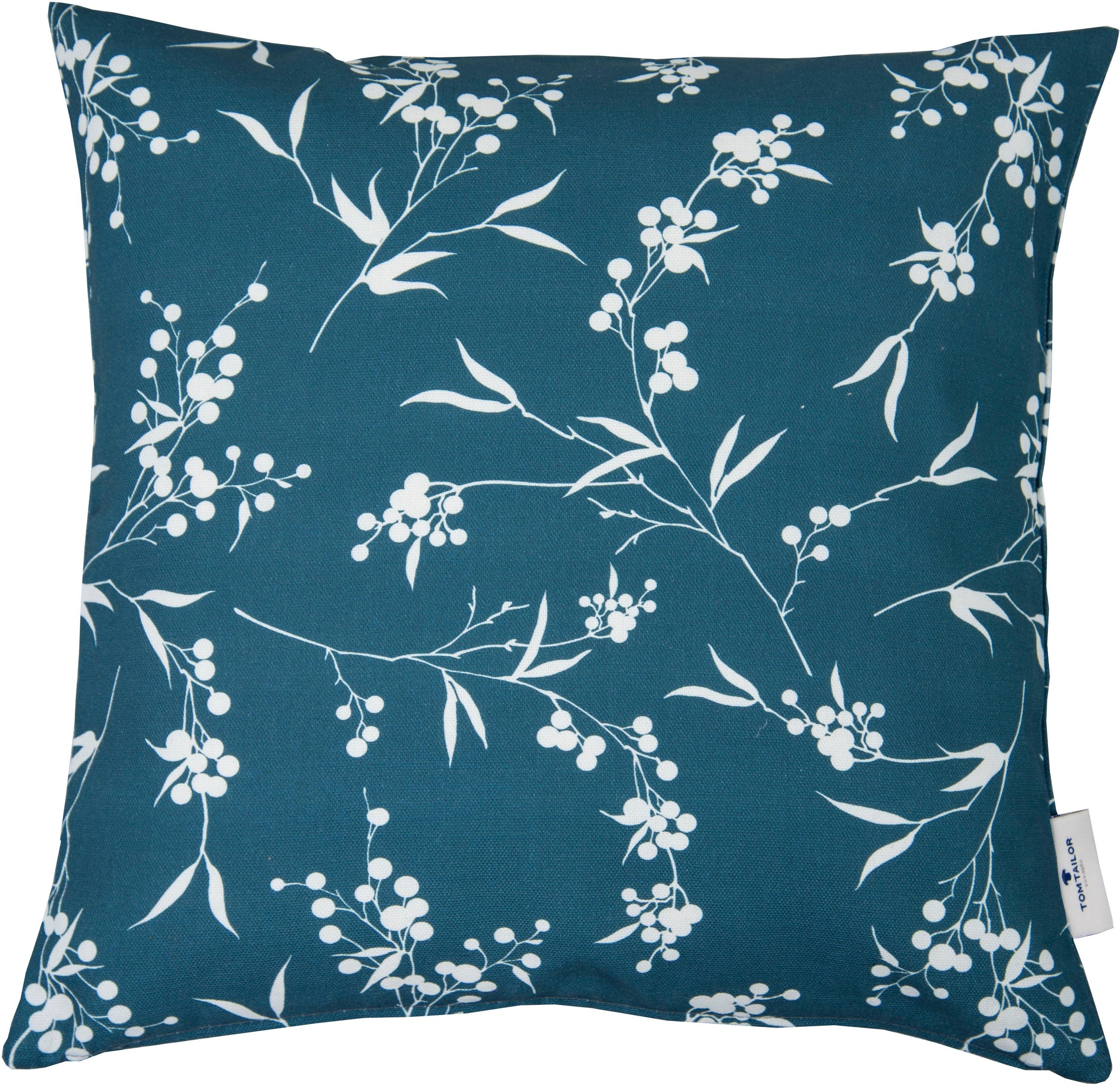 Image of TOM TAILOR Dekokissen »Wild Berries«, (1 St.), mit Blättern bei Ackermann Versand Schweiz