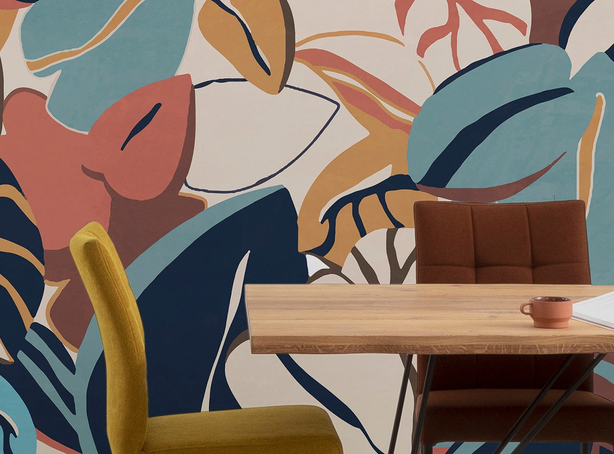 Komar Fototapete »Digitaldruck Vlies -  Audrey - Grösse 400 x 250 cm« bedruckt glatt Wohnzimmer, Schlafzimmer