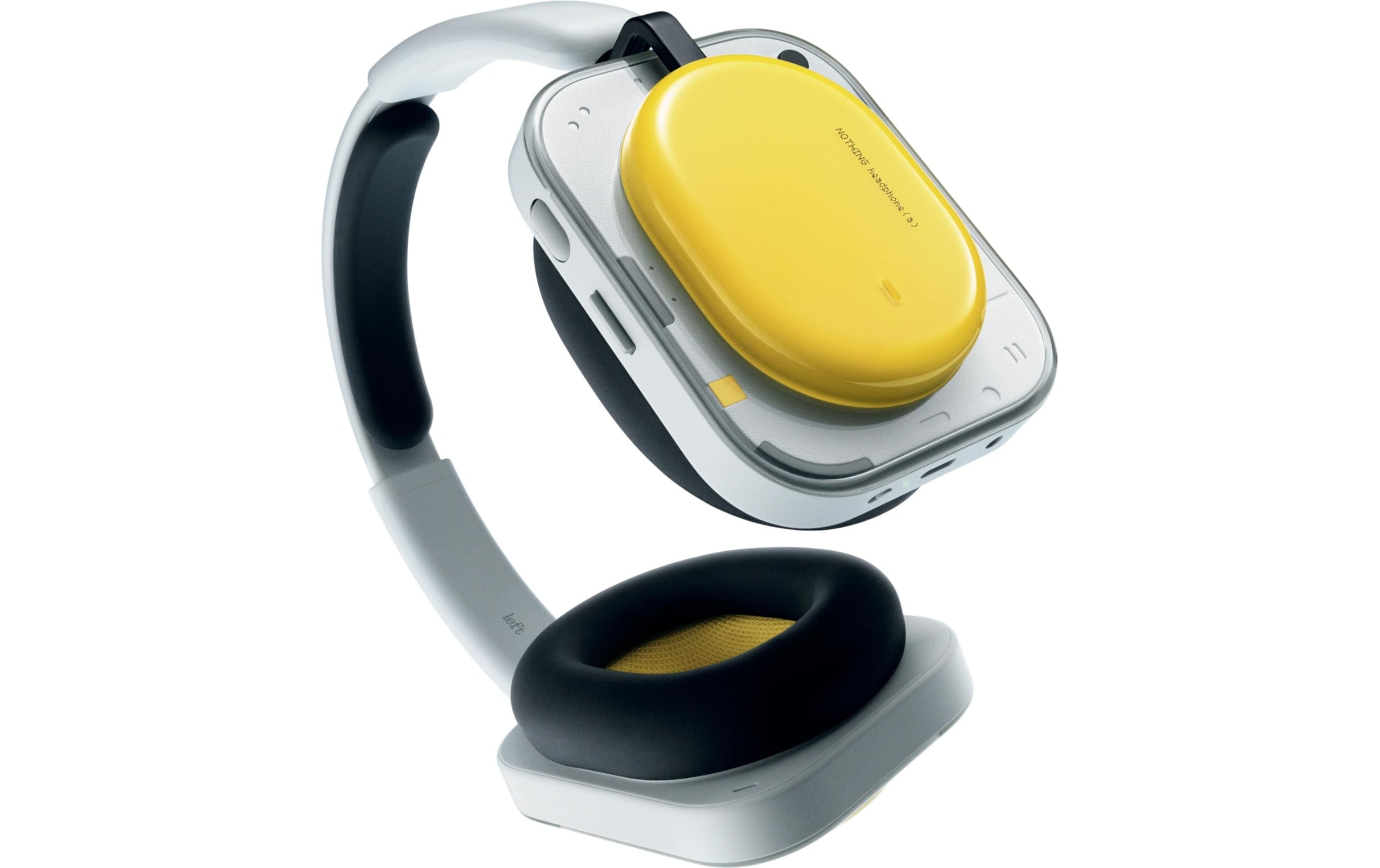 NOTHING Over-Ear-Kopfhörer »Headphone (a)« Bluetooth Active Noise Cancelling (ANC) | Freisprechfunktion | Hi-Res | Transparenzmodus