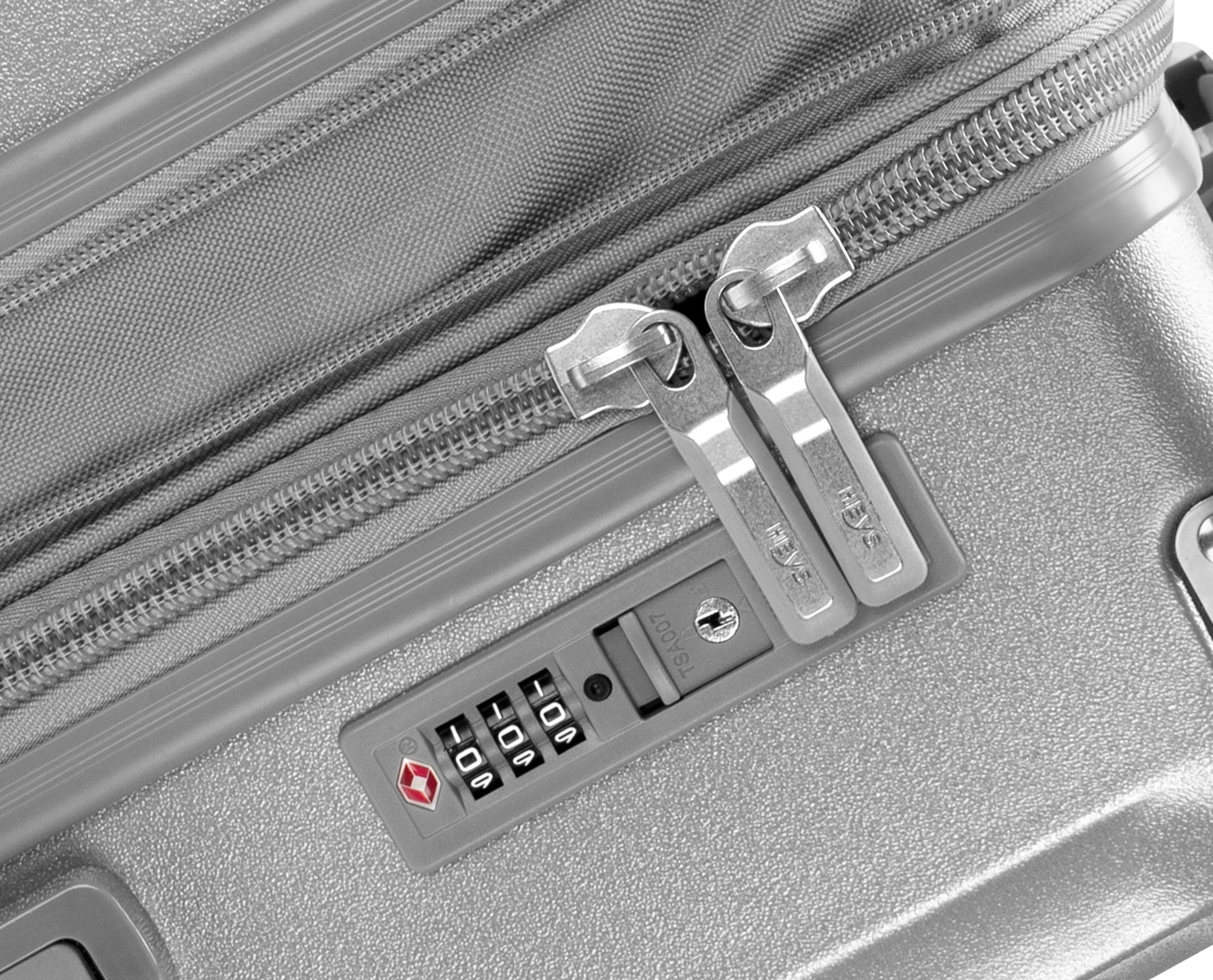 Heys Hartschalen-Trolley »Luxe, in verschiedenen Farben und Grössen«, 4 Rollen, Heys x Joachim Llambi Hartschalen-Koffer Volumenerweiterung