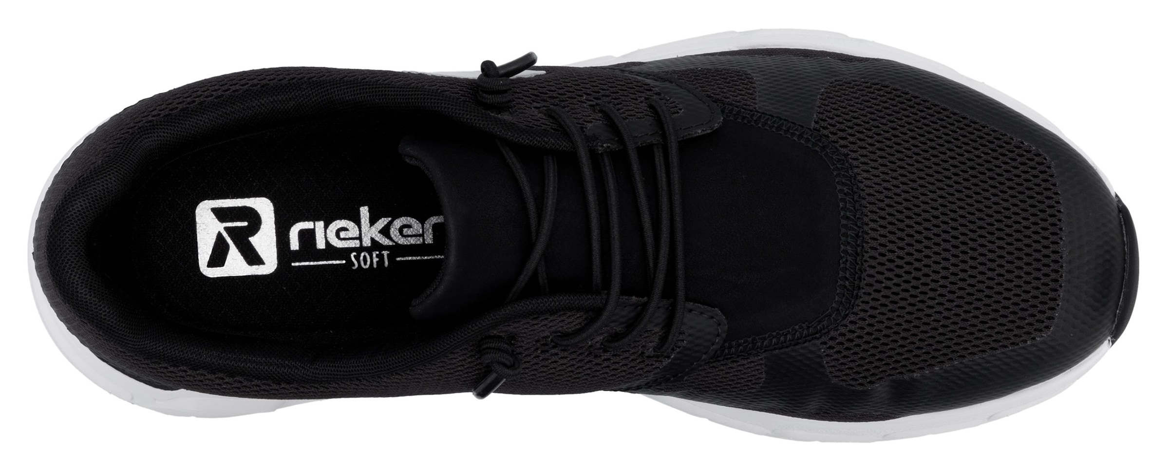 RIEKER Sport Slip-On Sneaker »Preston«  Freizeitschuh, Halbschuh, Schlupfschuh mit Gummizug