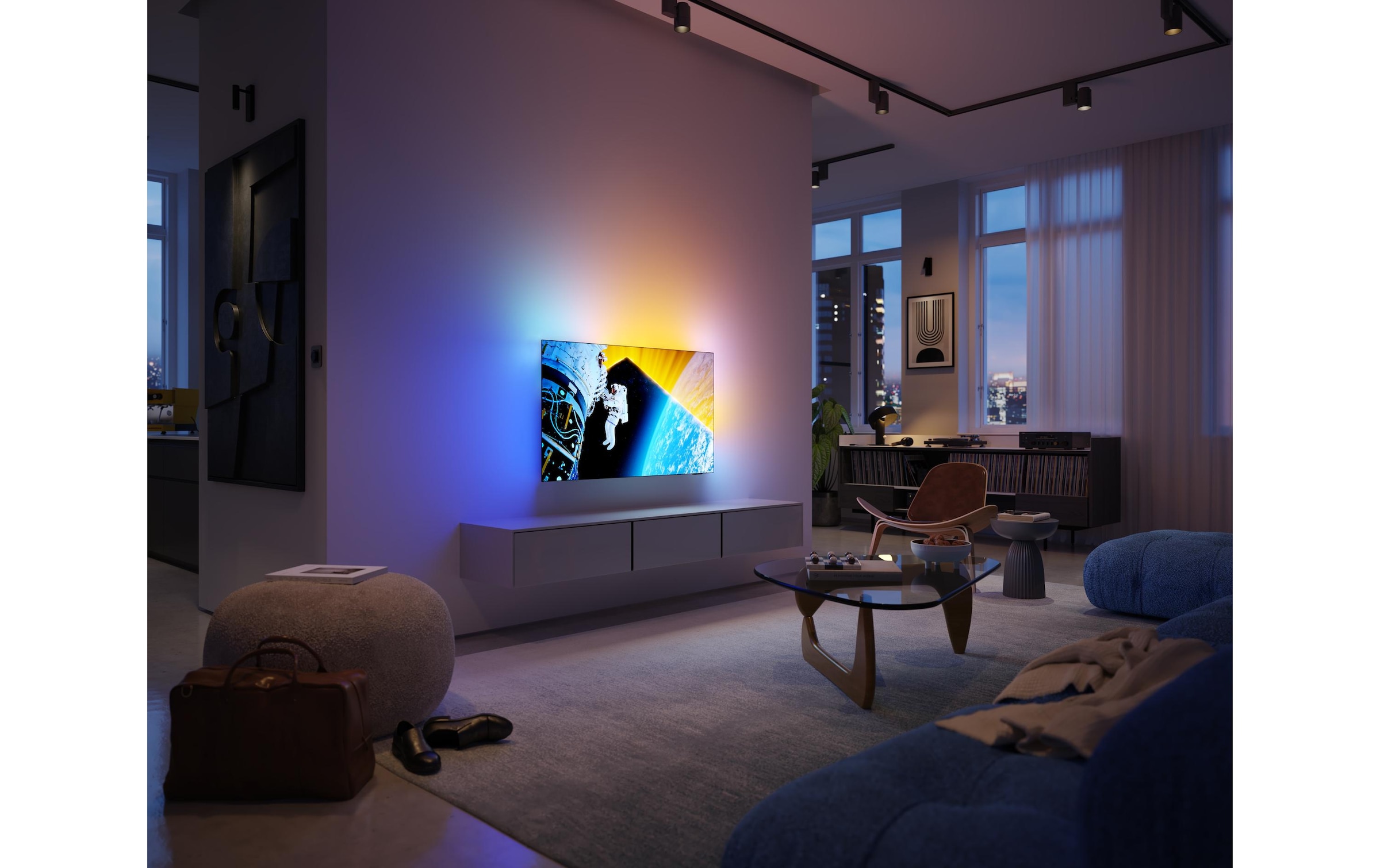 Philips OLED-Fernseher »48OLED809/12 48 3840 x 2160 (Ultra HD 4K), OLED«, 4K Ultra HD, Google TV