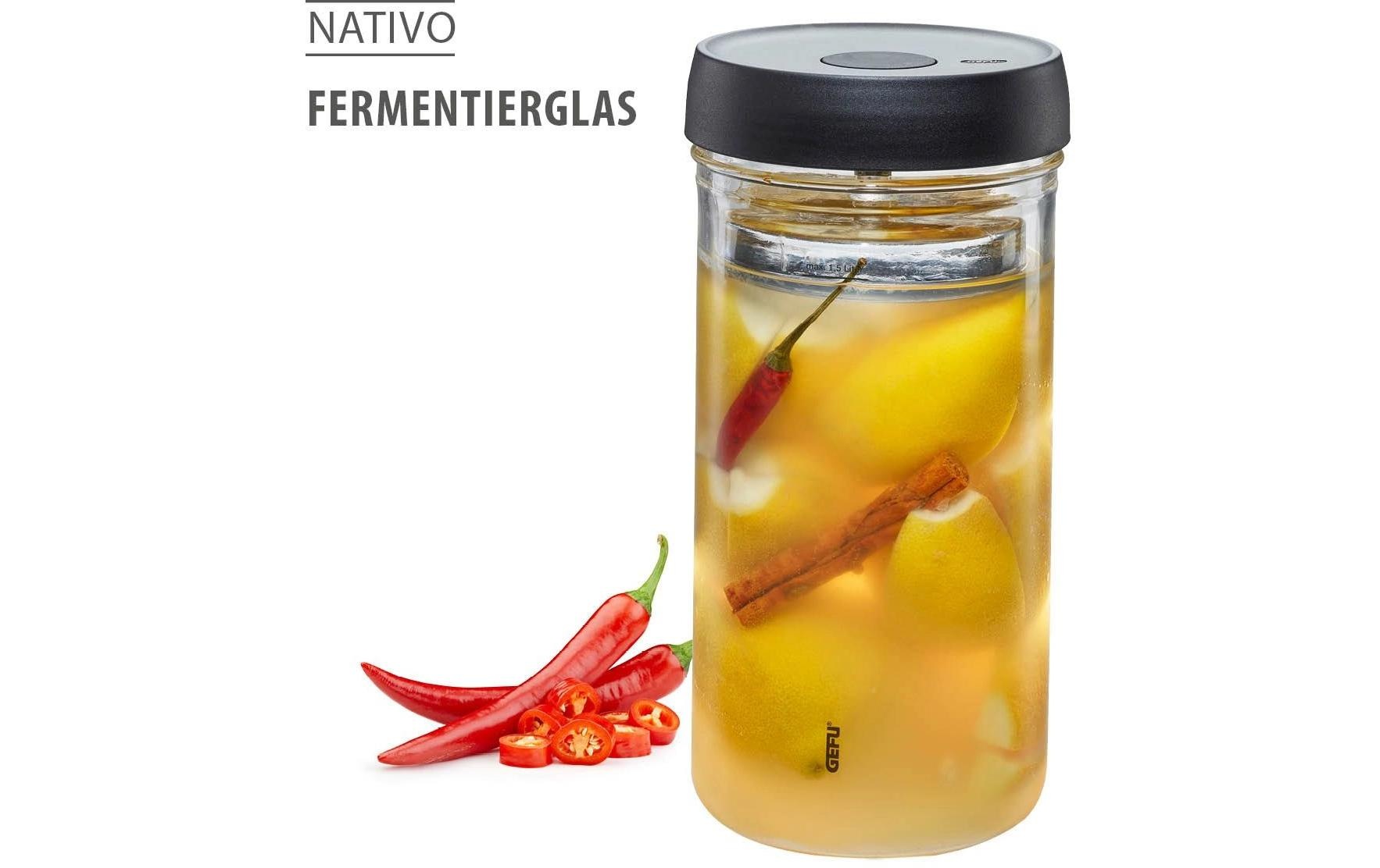 GEFU Vorratsglas "Nativo 1,5 L"