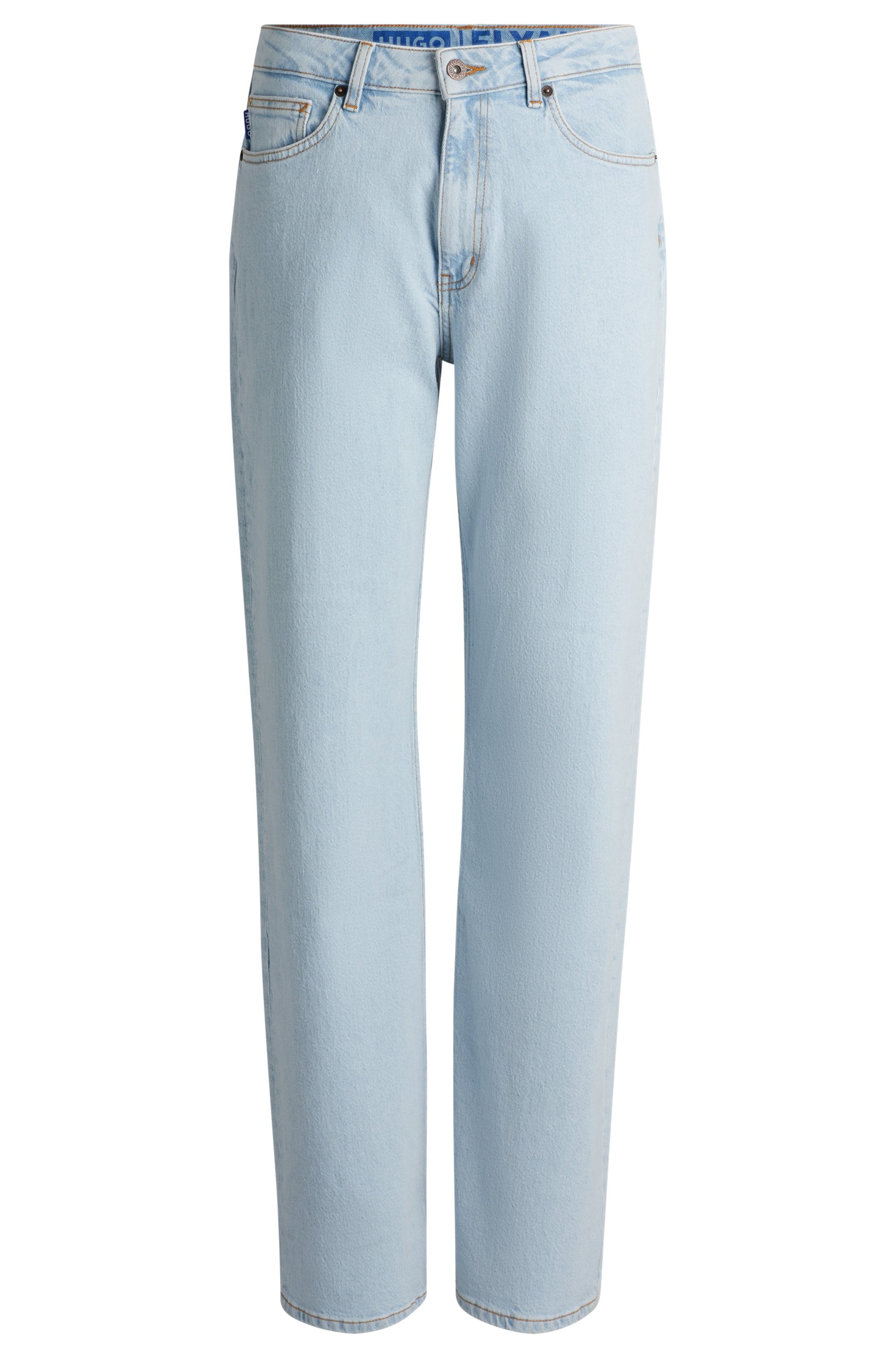 HUGO Blue Straight-Jeans »Elyah« Mid Rise, extralang