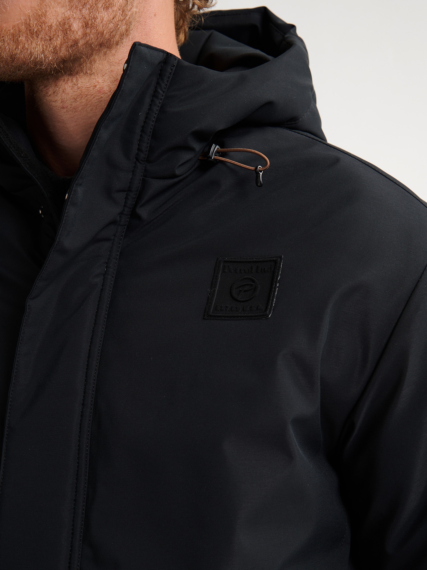 Petrol Industries Parka fonctionnelle mit Kapuze mit Logo Stickerei