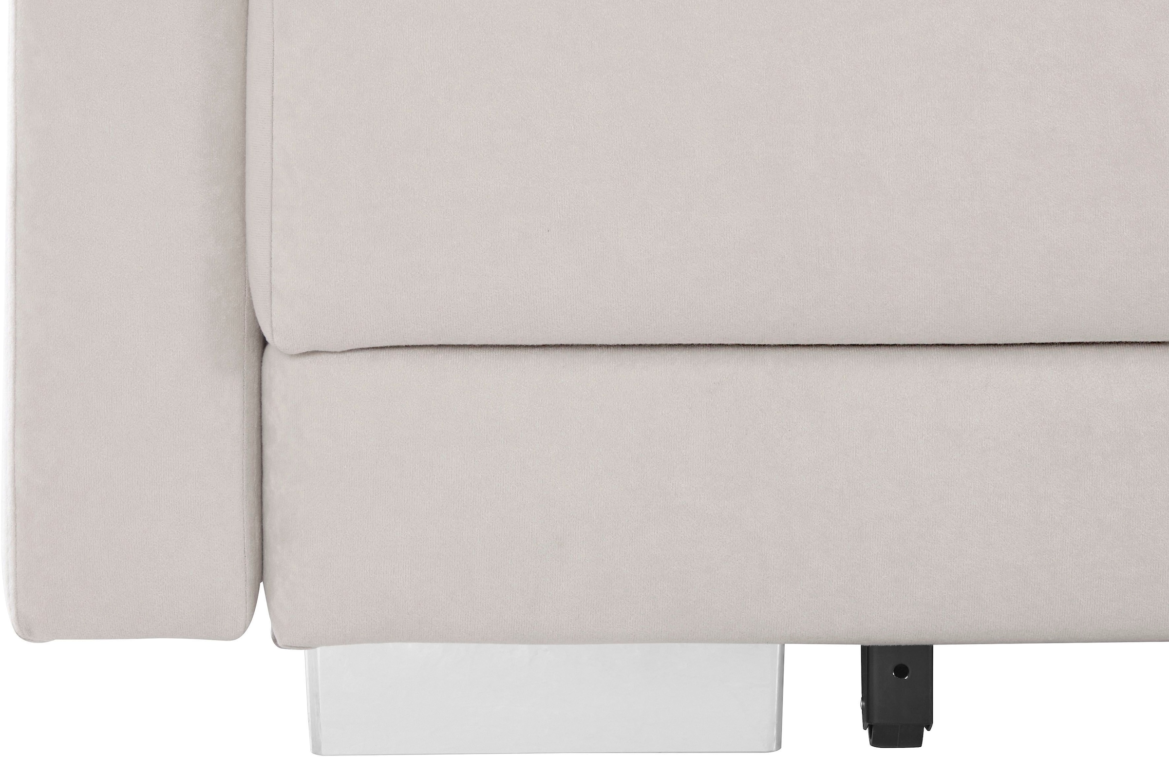 INOSIGN Schlafsofa »Berlin« mit Boxspringaufbau, Bettfunktion & Bettkasten, Dauerschlafsofa