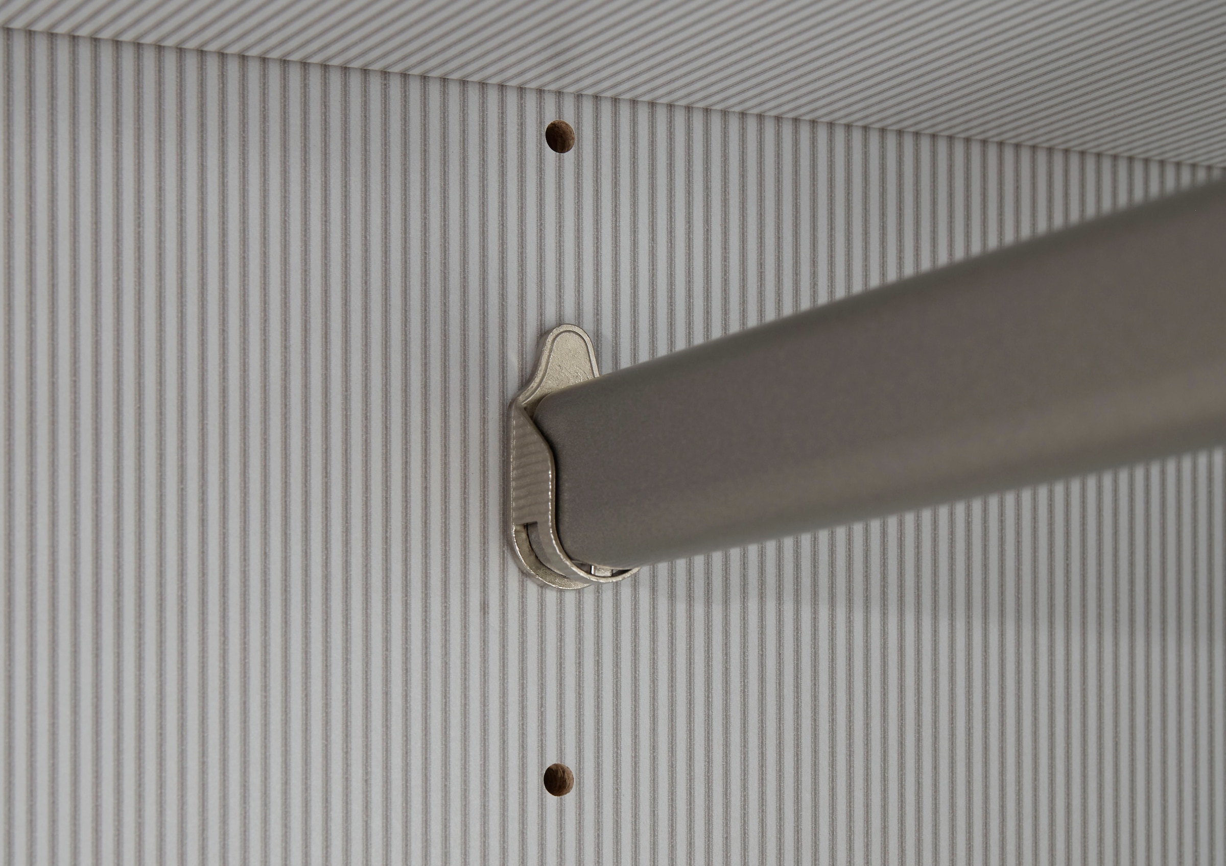 WIEMANN Armoire à portes pliantes »Ohio, Kleiderschrank, Schrank, Garderobe, mit Glasfront, 300 cm« Inclus étagères et tringles à vêtements, 2 hauteurs, MADE IN GERMANY,  comprend amortisseur de porte, façade en verre de haute qualité