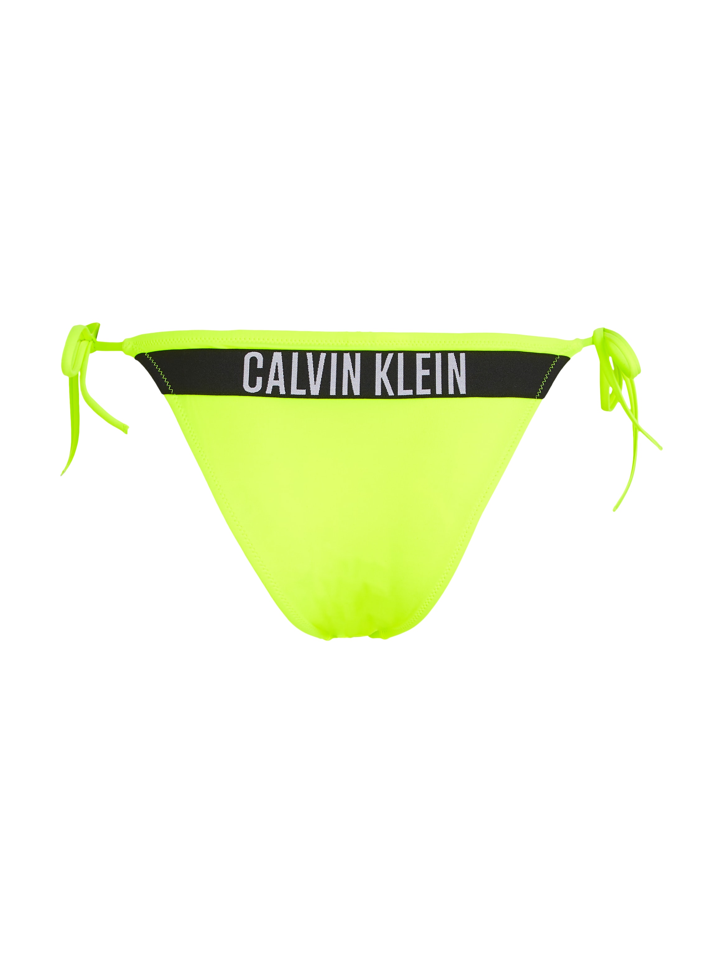 Calvin Klein Swimwear Bikini-Hose »STRING SIDE TIE«, mit grossem Logo hinten