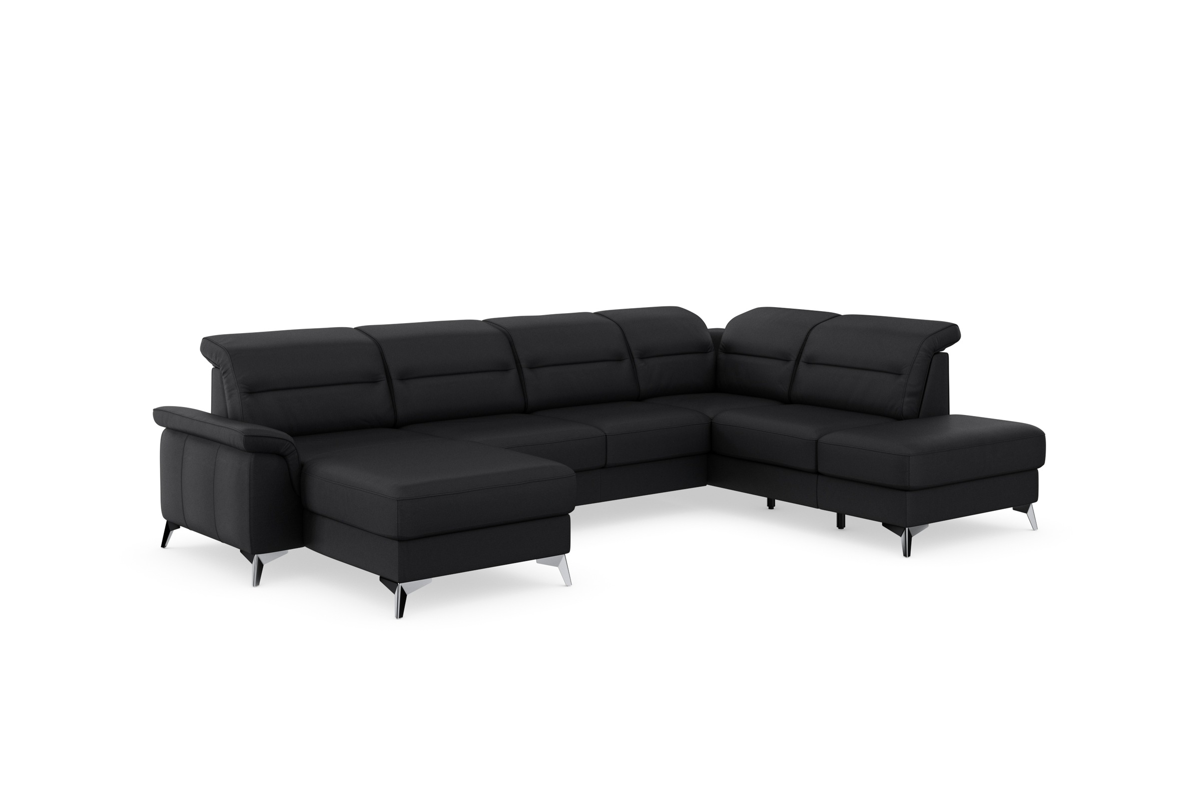 sit&more Wohnlandschaft »Sinatra U-Form«, optional mit Kopfteilverstellung und Armteilfunktion etc.